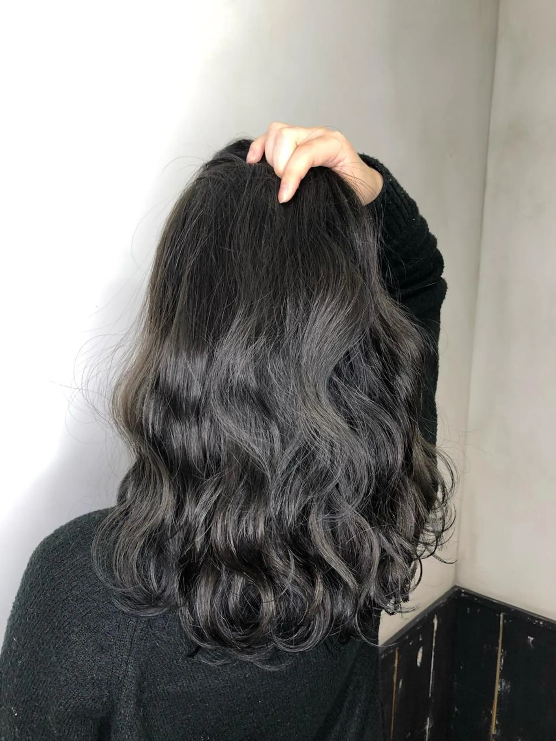 セミロング カラー パーマ アディクシーカラー ブリーチ 透明感カラー ブリーチなしカラー トリートメント 美髪矯正 🌈髪質改善 山下のヘアスタイル