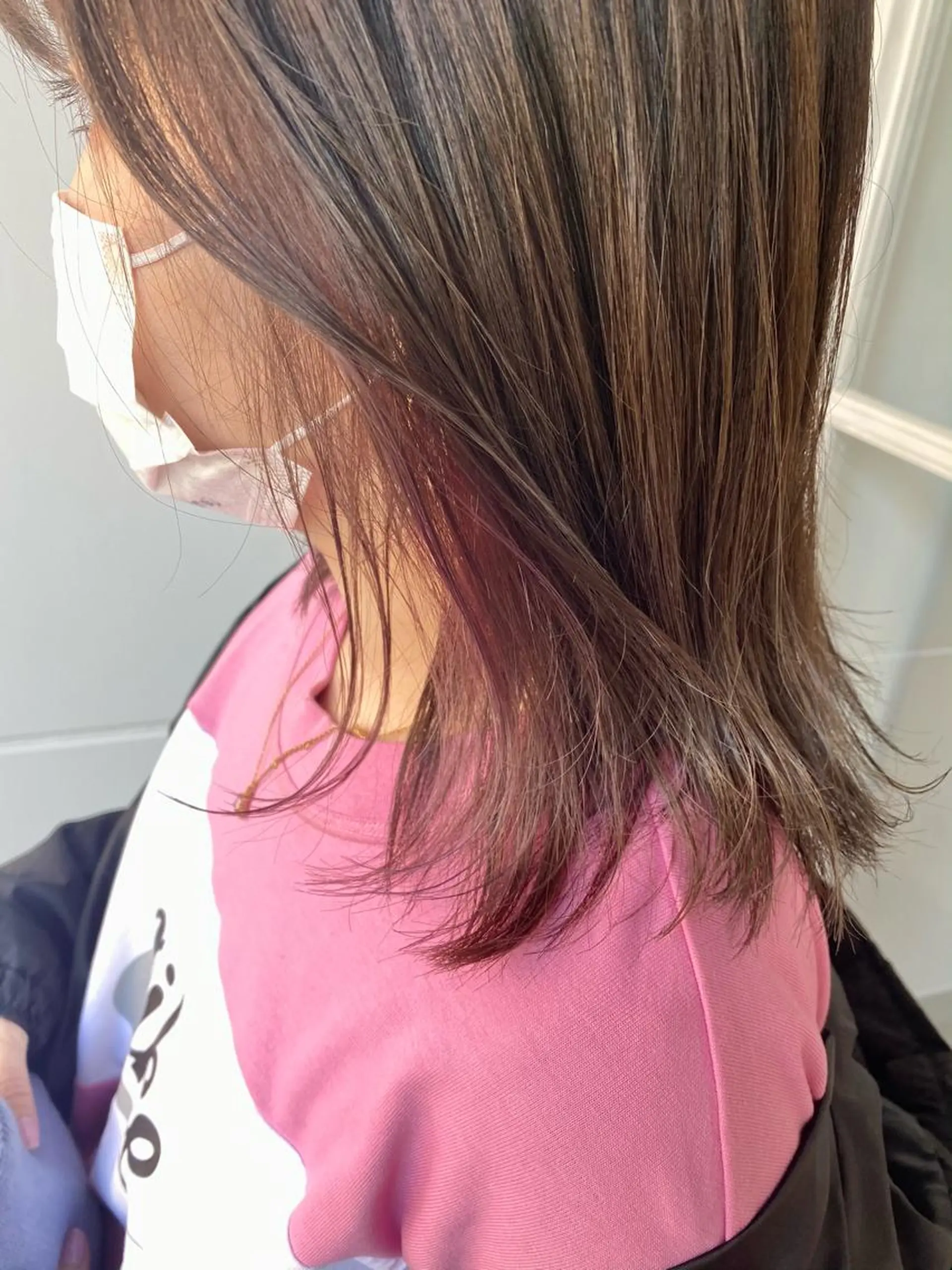 セミロング カラー 🌈🌸あおき みちる🌟💗のヘアスタイル