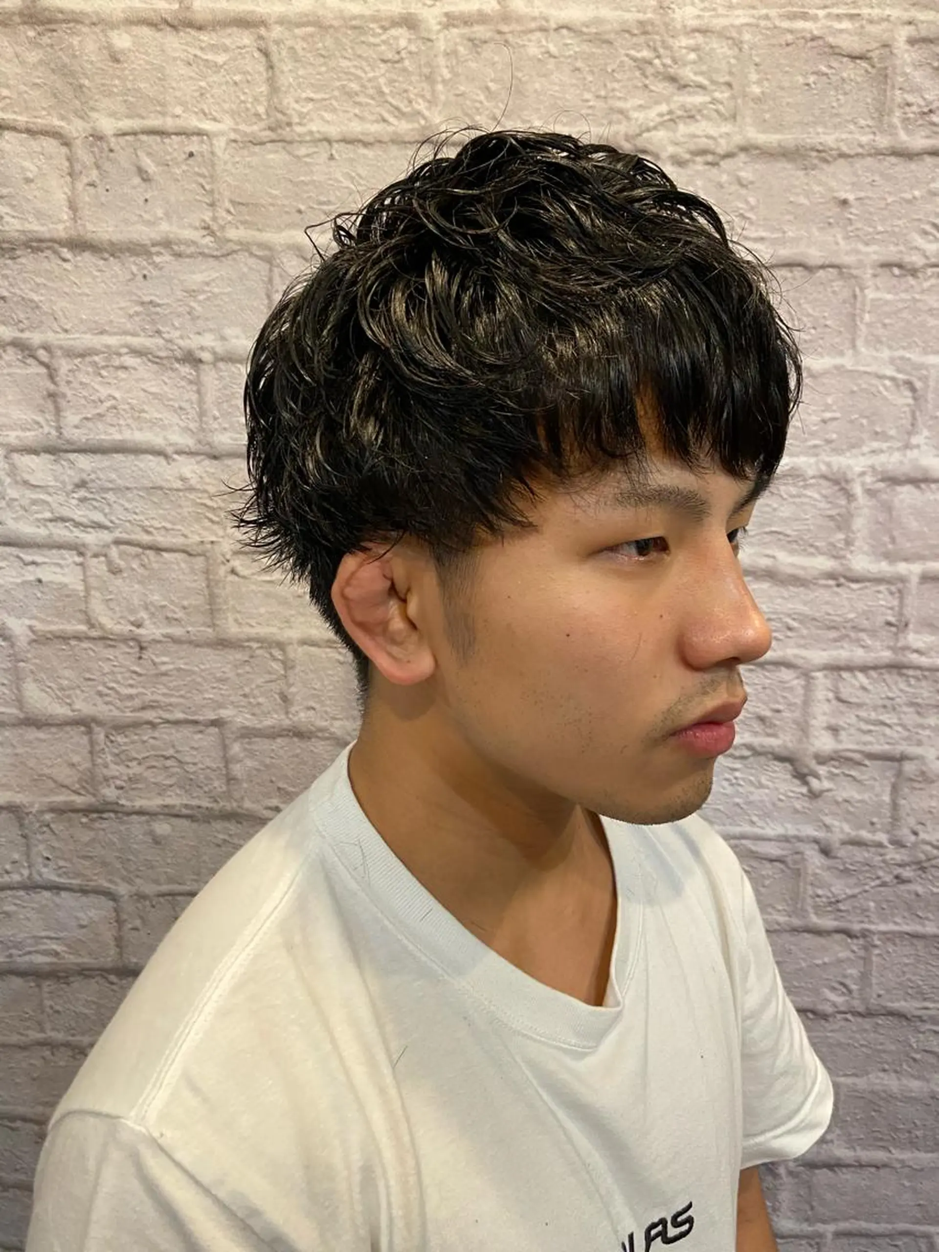 ショート パーマ メンズ カット パーマ ヘアセット 💈メンズ特化 副店長松浦一聖💈のヘアスタイル