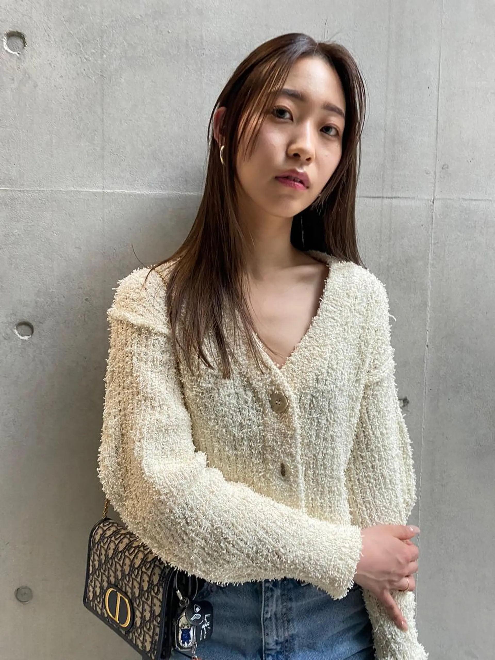 ロング カラー ショートボブ ブリーチ 透明感カラー ダブルカラー イヤリングカラー カット 縮毛矯正 alu/心斎橋大阪 ボブ/ブリーチなしのヘアスタイル