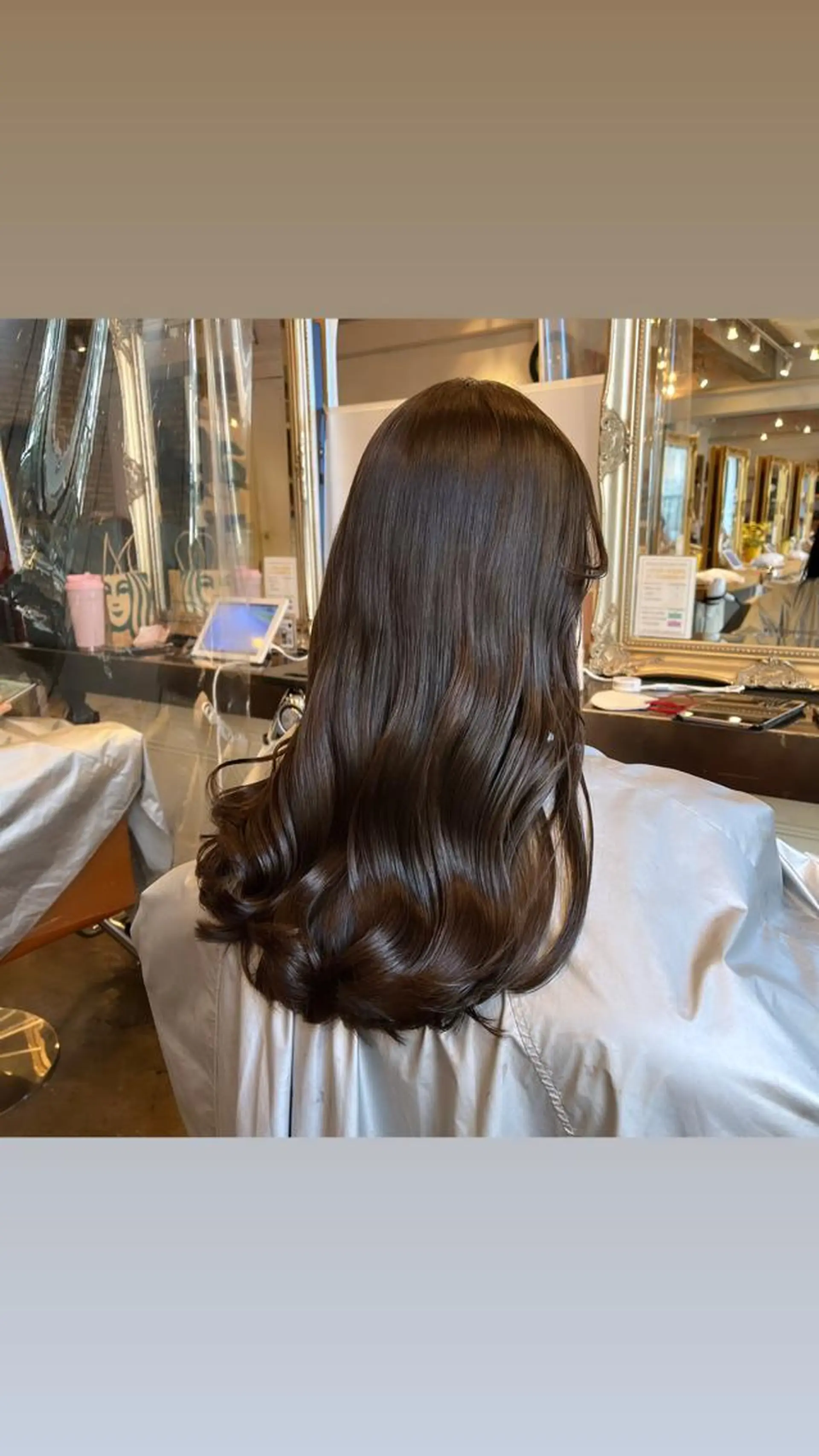 ロング カット ヘアカラー トリートメント 髪質改善/shuki 韓国/代表取締役のヘアスタイル