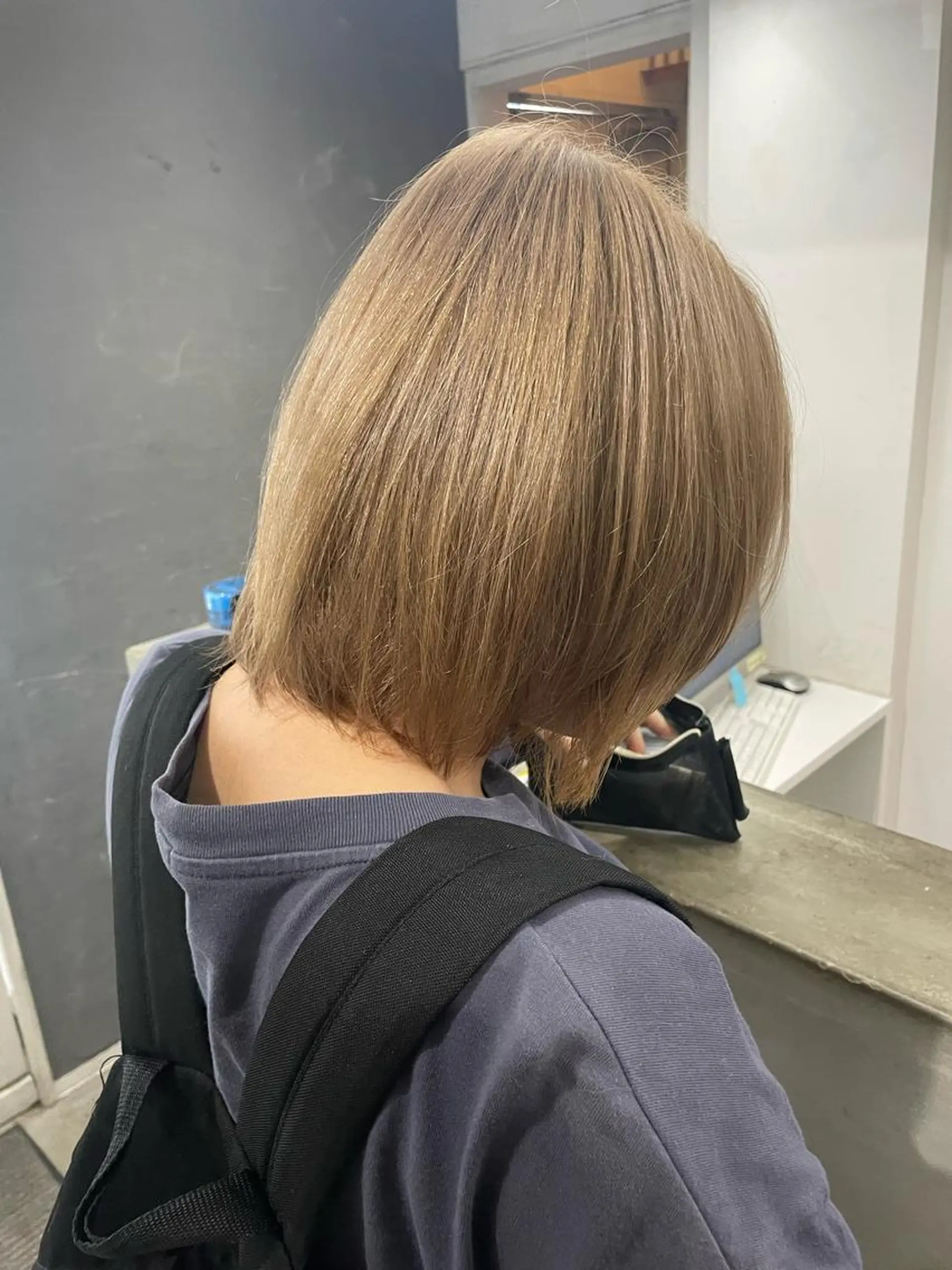 ショート カラー ヘアアレンジ ベージュカラー ブロンド ブロンドベージュ 透明感カラー グレージュ 髪質改善/美髪ケア ✨岡野右京のヘアスタイル