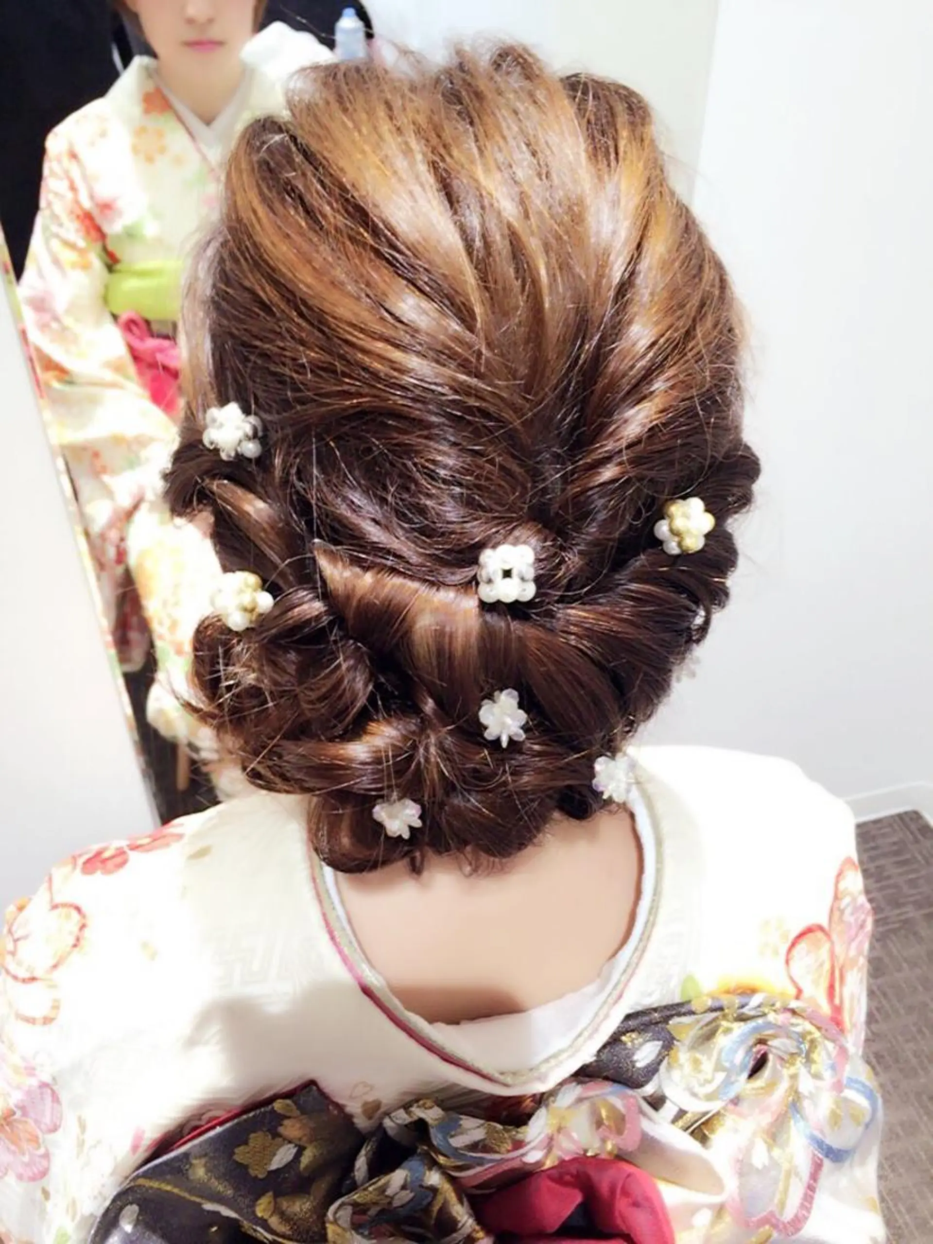 セミロング マツエク・マツパ 石丸 洋子のヘアスタイル