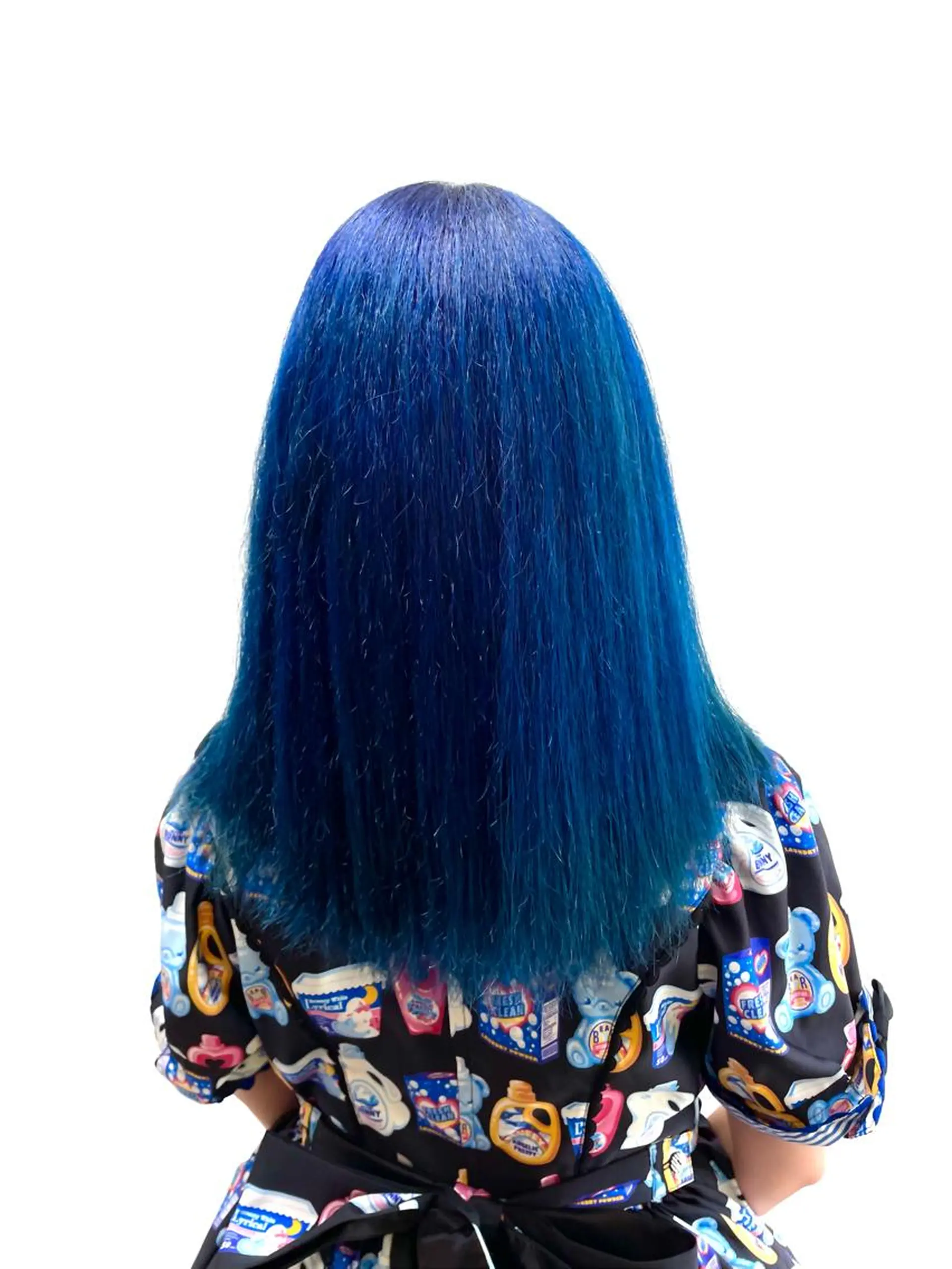 カラー ブルーカラー ダブルカラー hair living Liko池袋東口店所属・✨透明感カラー🌱 上村 舜のヘアスタイル