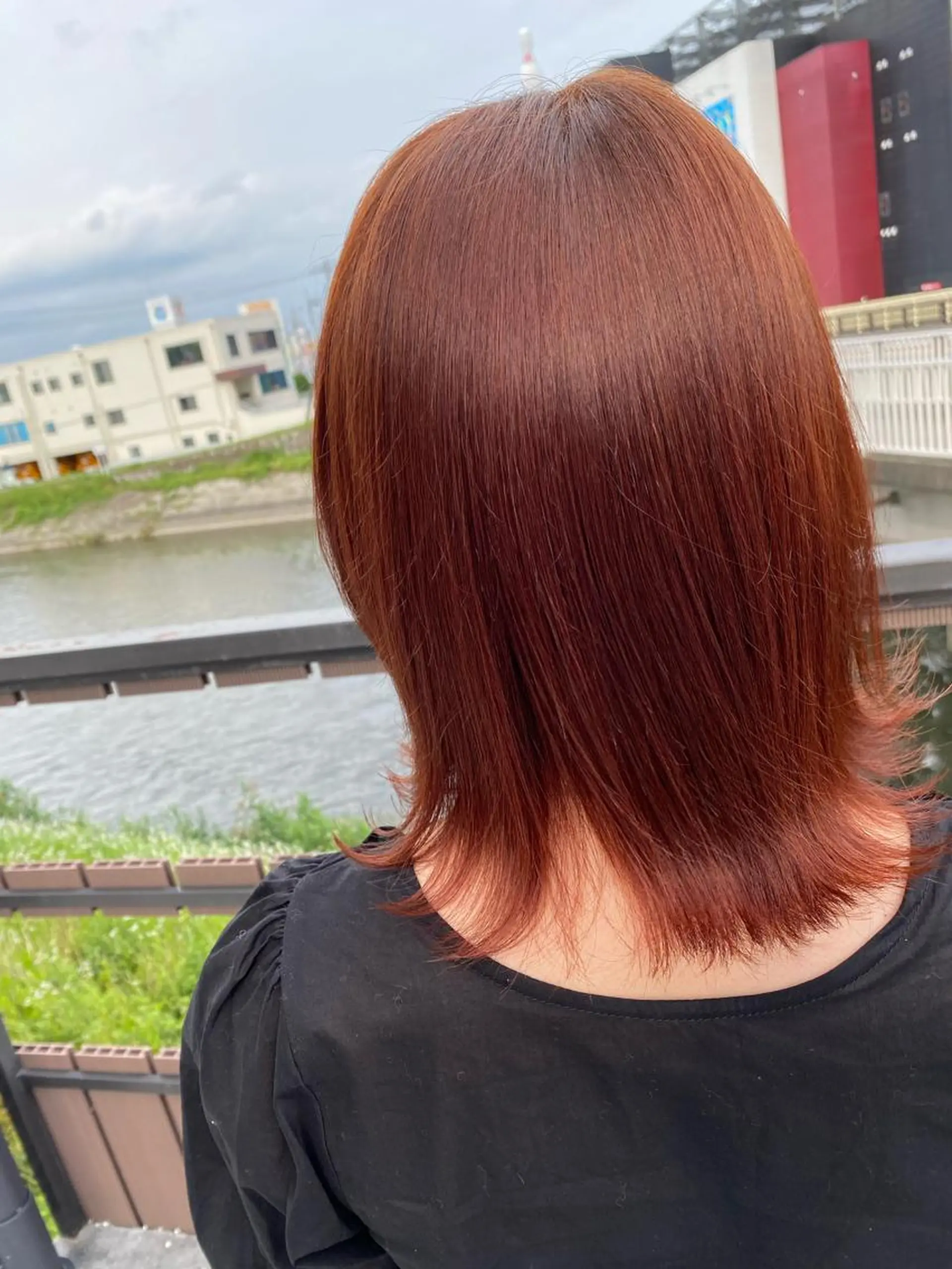 ミディアム カット ヘアカラー トリートメント Felice hair design所属・粕川 達哉のヘアスタイル