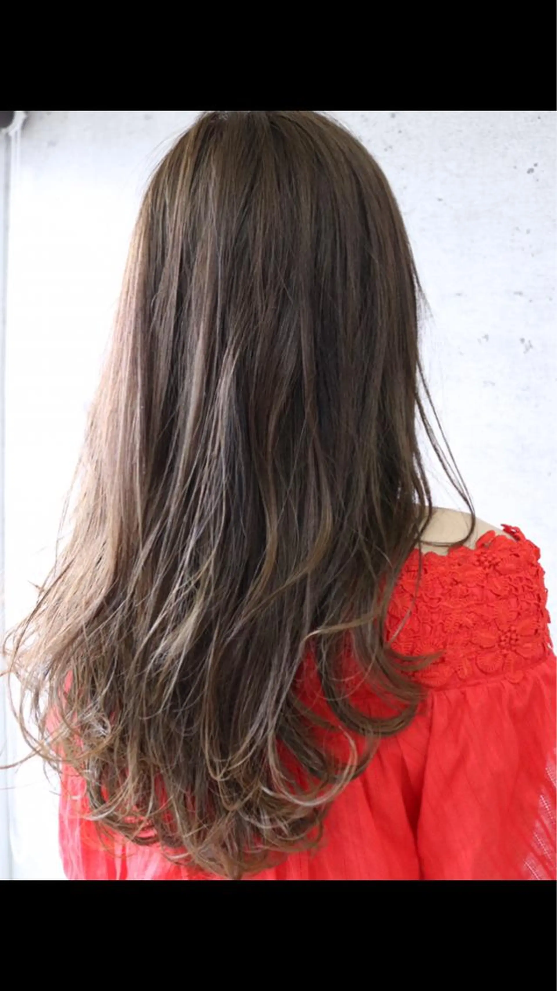 ロング カラー 統括ディレクター kuriのヘアスタイル