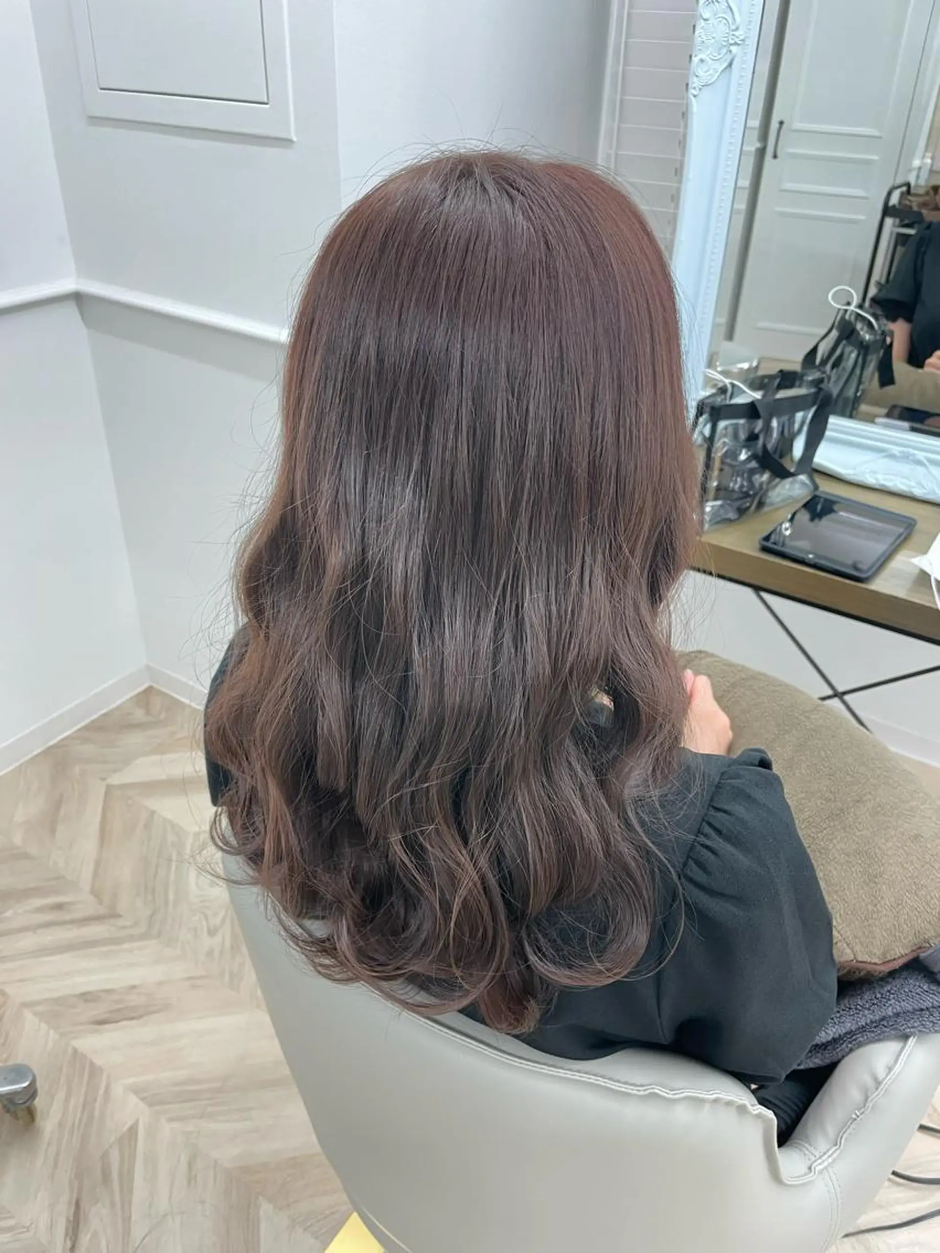 ロング カラー イルミナカラー ラベンダーカラー ラベンダーピンク ピンクカラー カット ヘアカラー 💖透明感カラー💖 mayukoのヘアスタイル