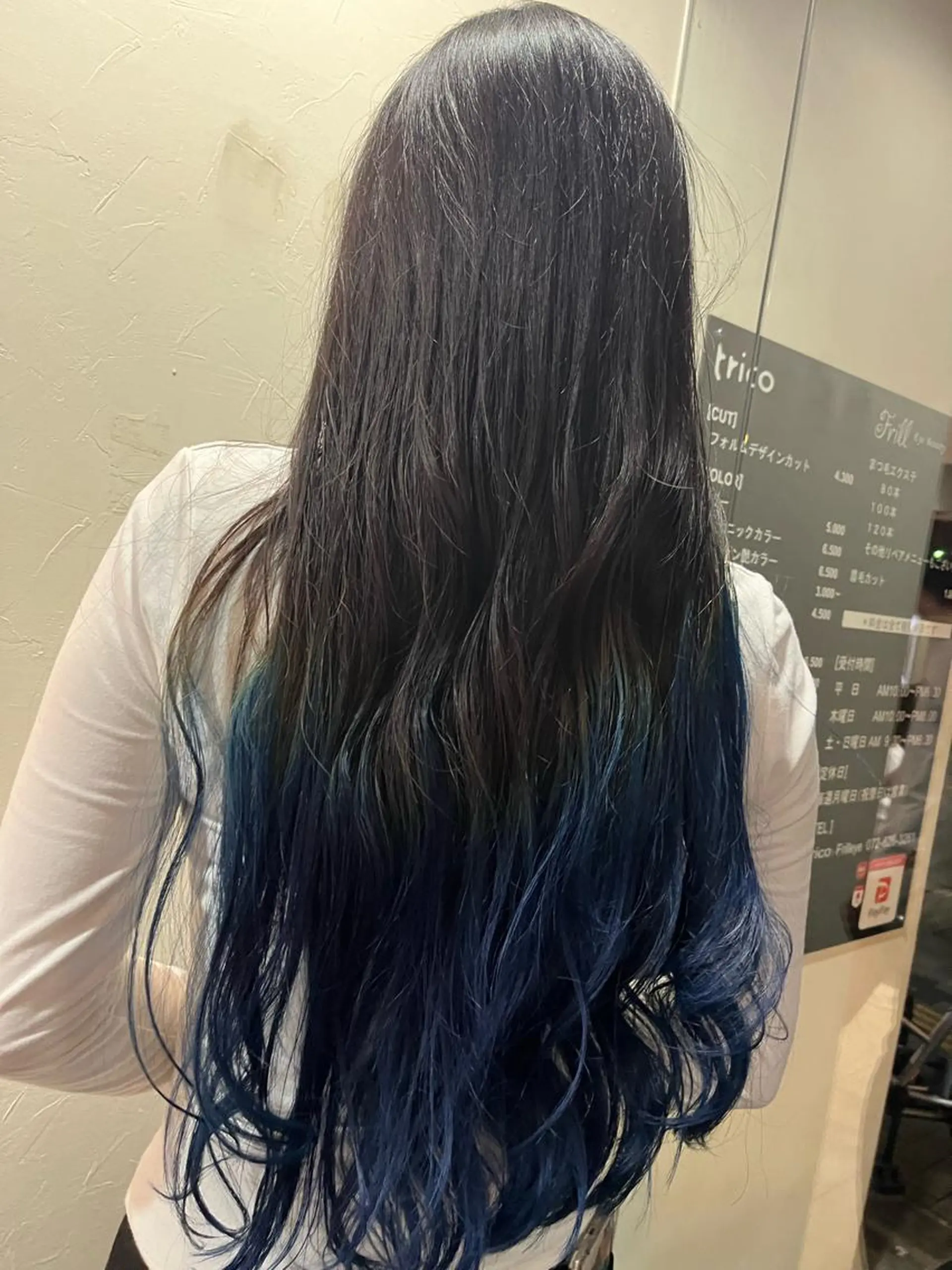 ロング カット ヘアカラー トリートメント 友松 世奈のマツエク・マツパデザイン