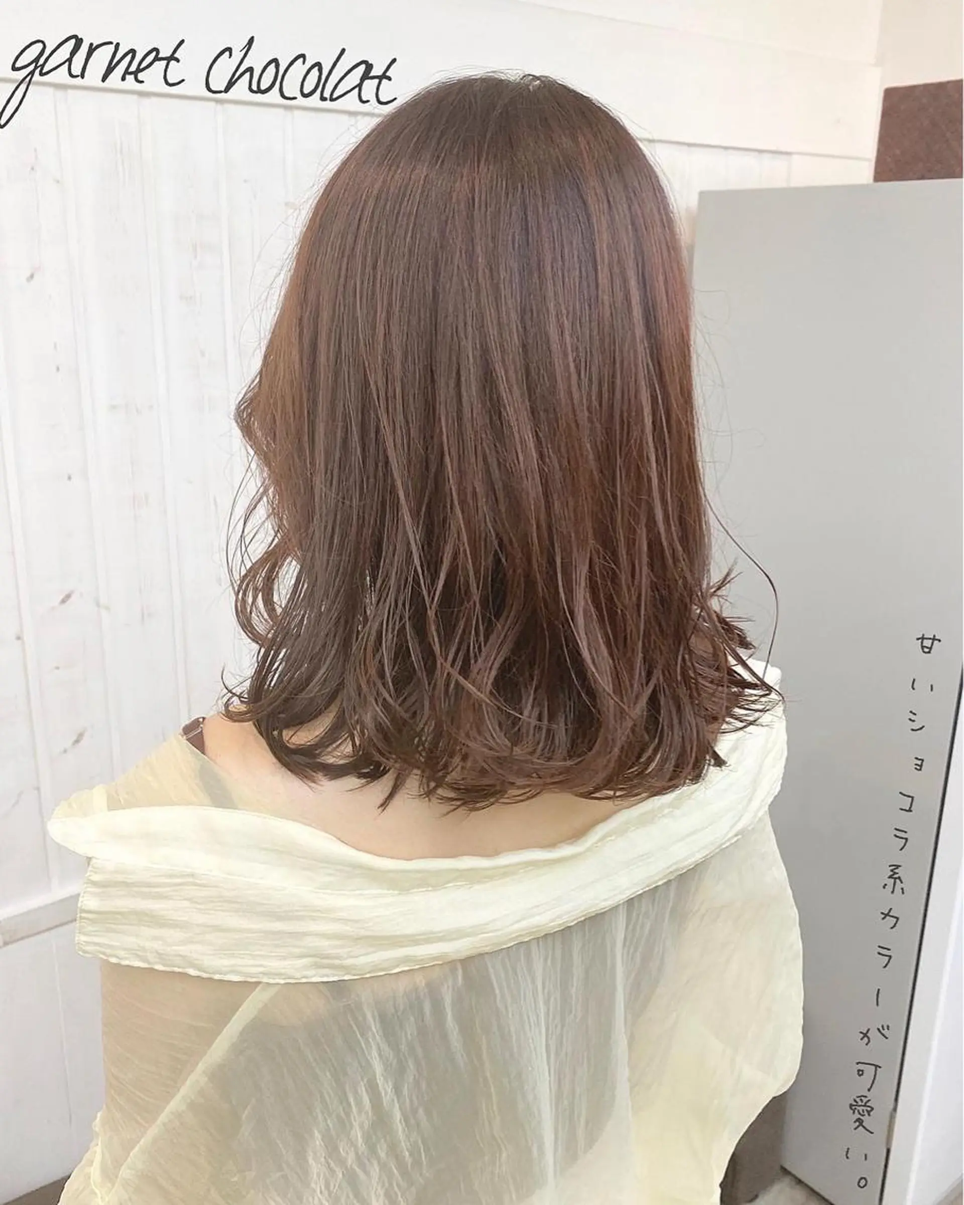 ミディアム B3 SHARE SALON【ビースリーシェアサロン】所属・☀️透明感color KURO☀️のヘアスタイル