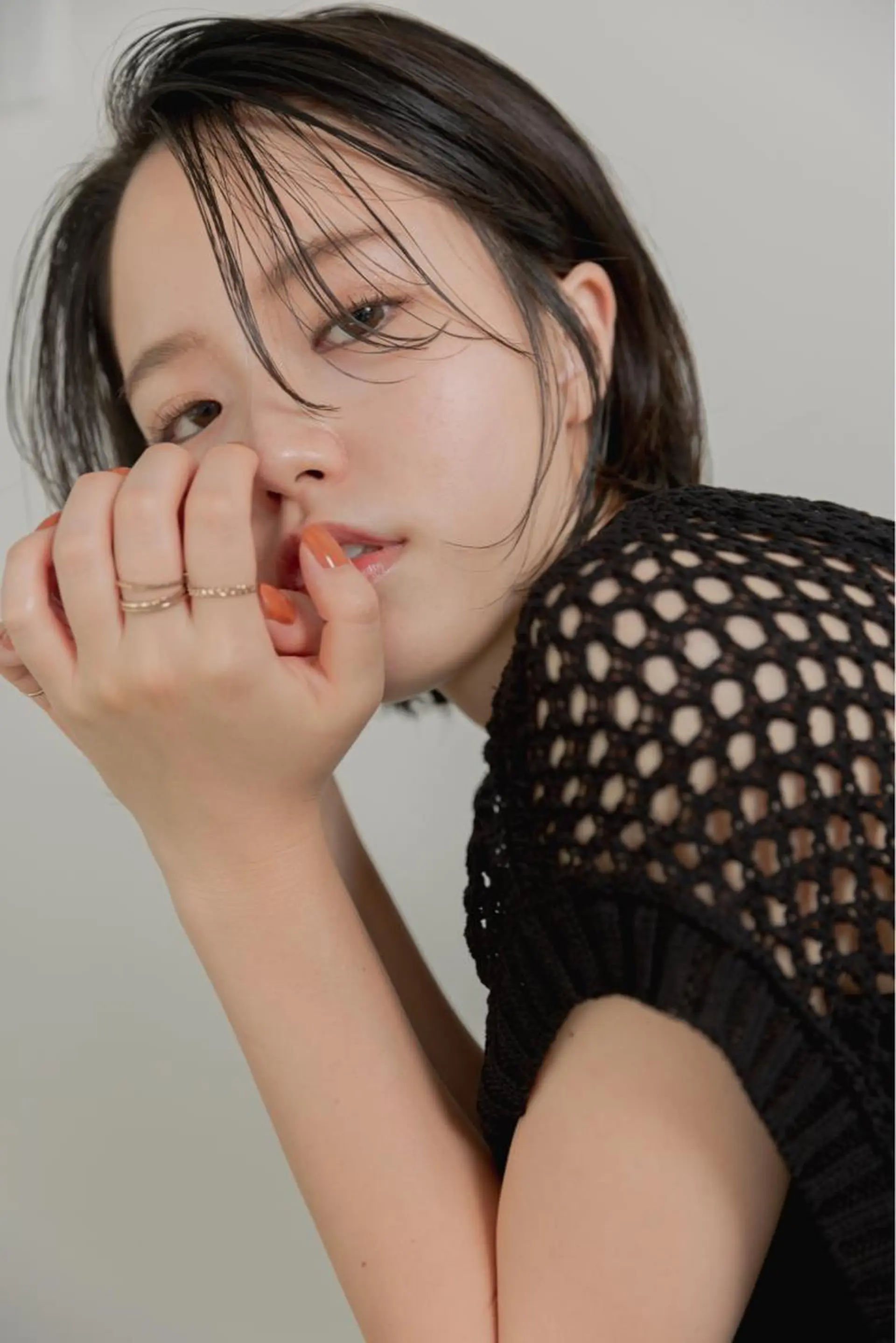 ショート カラー ツジガキ ユウスケのヘアスタイル