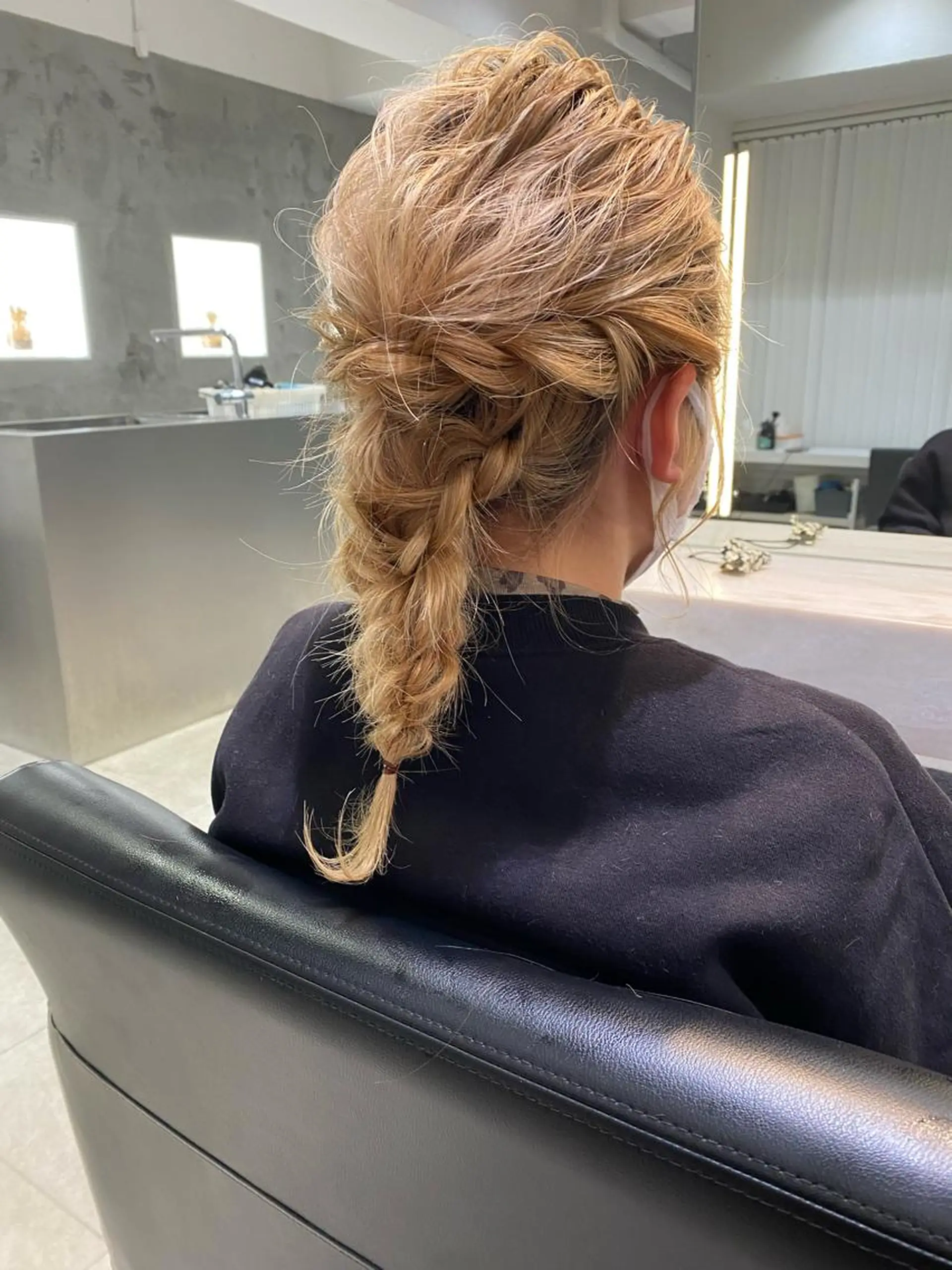 ミディアム 🍋暖色カラーヘアア レンジniina🍋のヘアスタイル