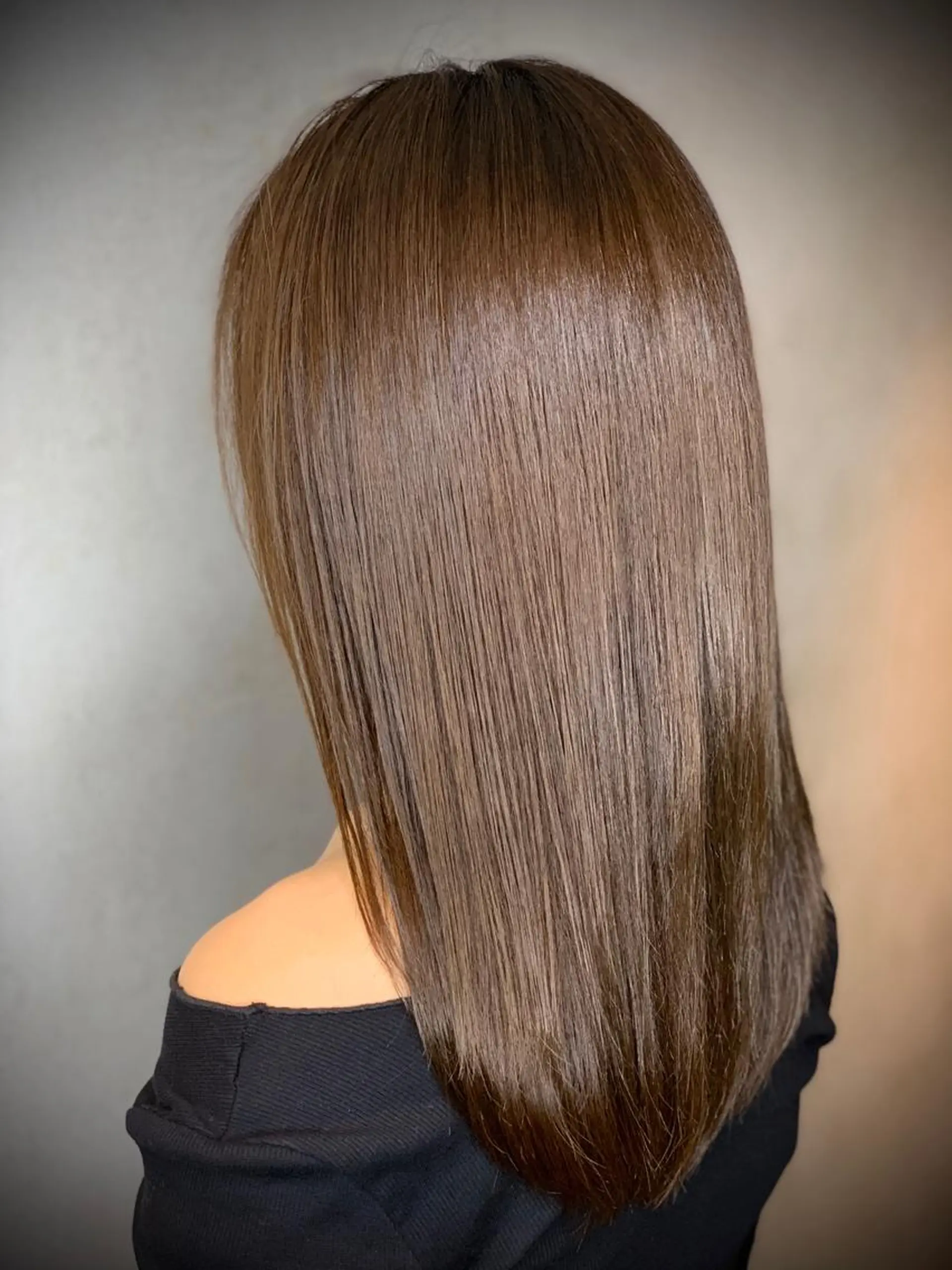 ミディアム 市村 正義のヘアスタイル