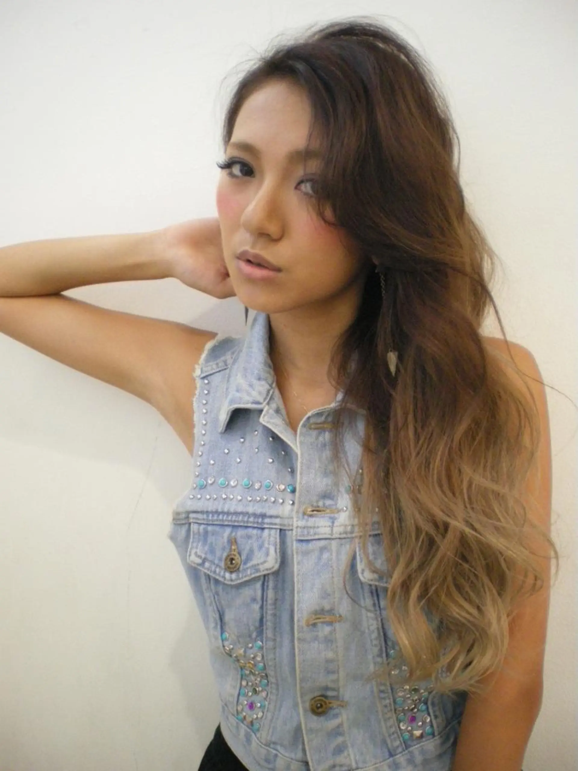 ロング カラー パーマ ヘアアレンジ グラデーションカラー 外国人風カラー Le Reve (ルレーブ所属・kobayashi $hogoのヘアスタイル