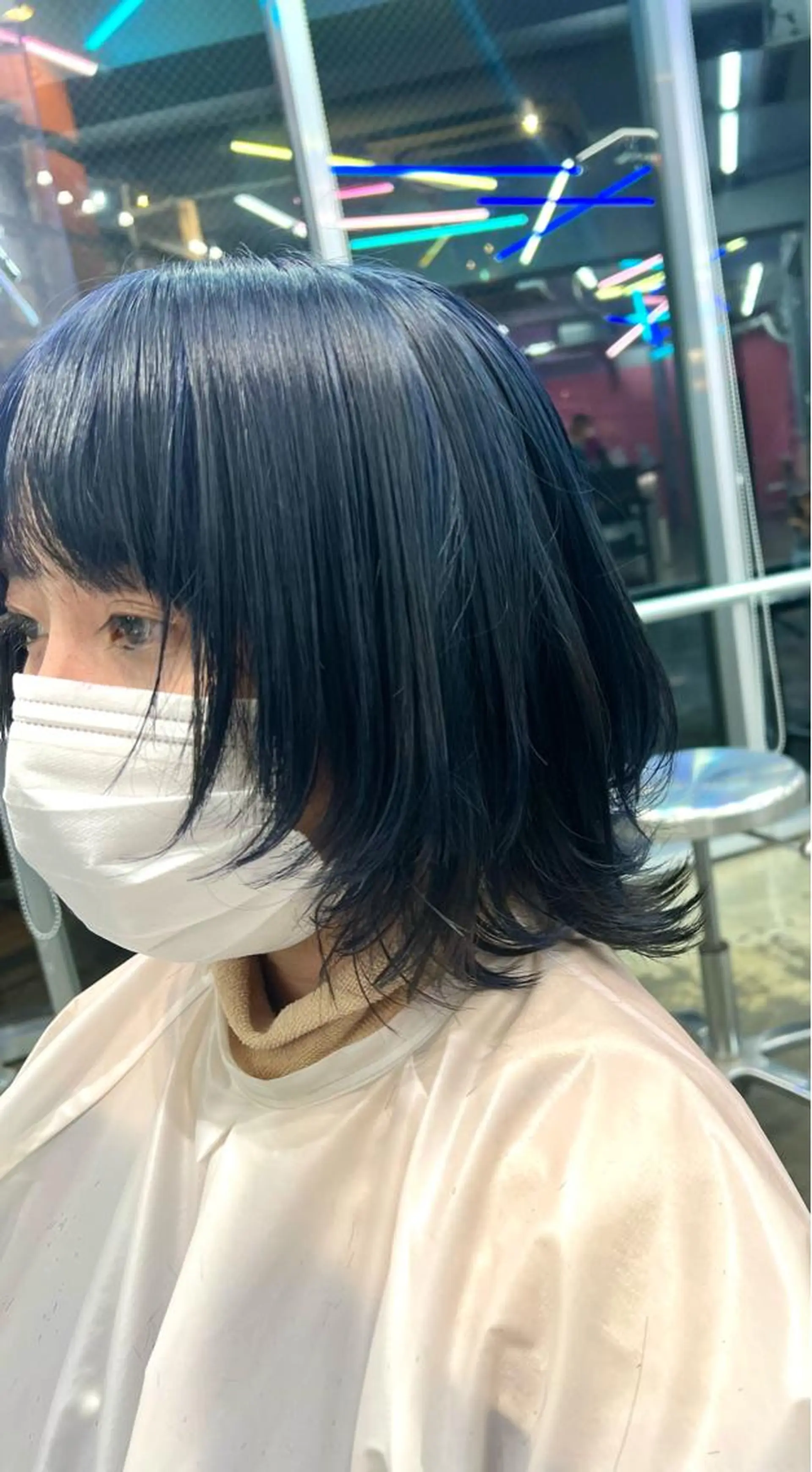 ミディアム カラー ヘアアレンジ 🐺ウルフの神🐺 /カラー/けいすけのヘアスタイル