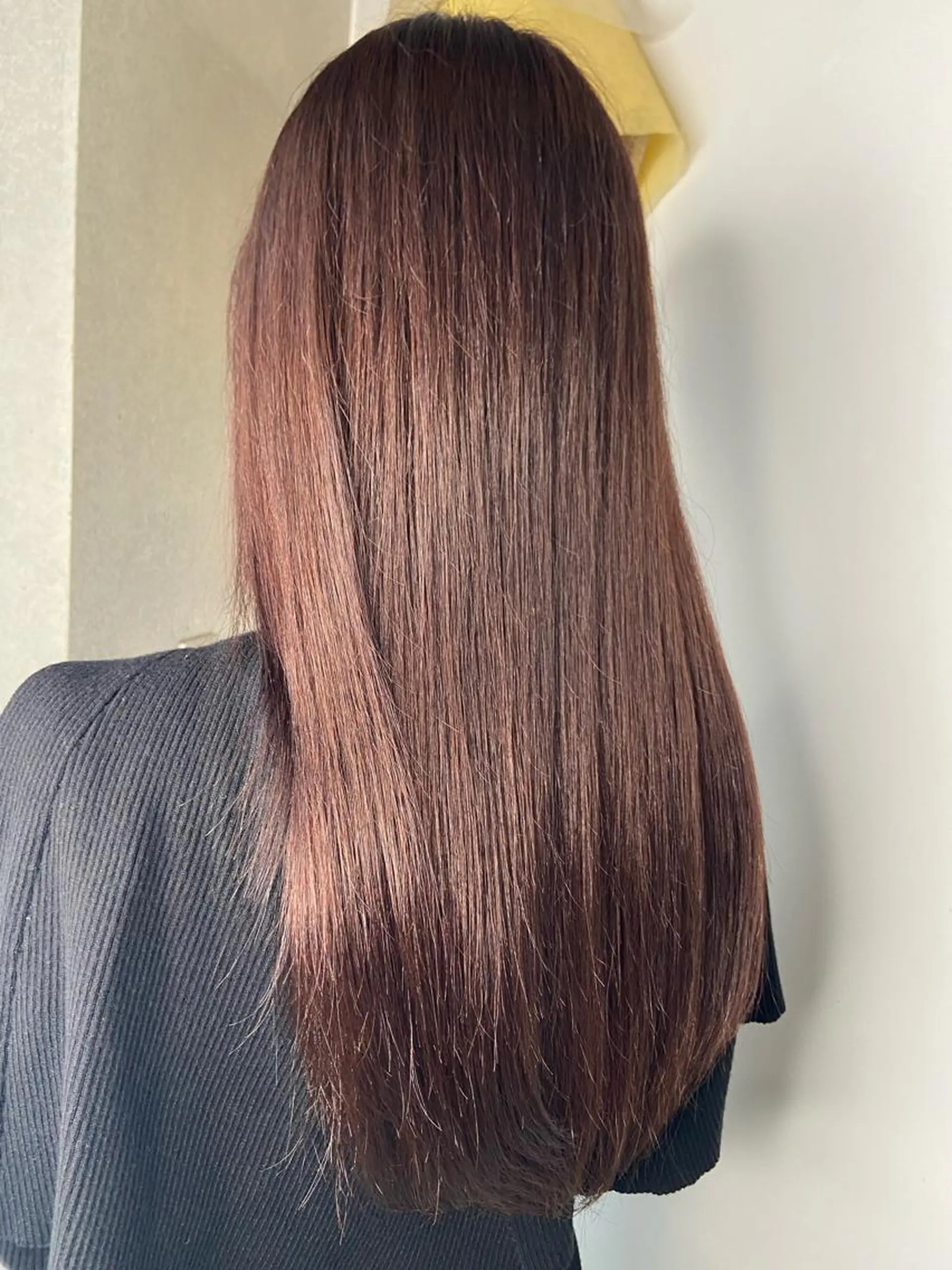 ロング カラー ベージュカラー ピンクカラー ピンクベージュ 後藤 卓哉のヘアスタイル
