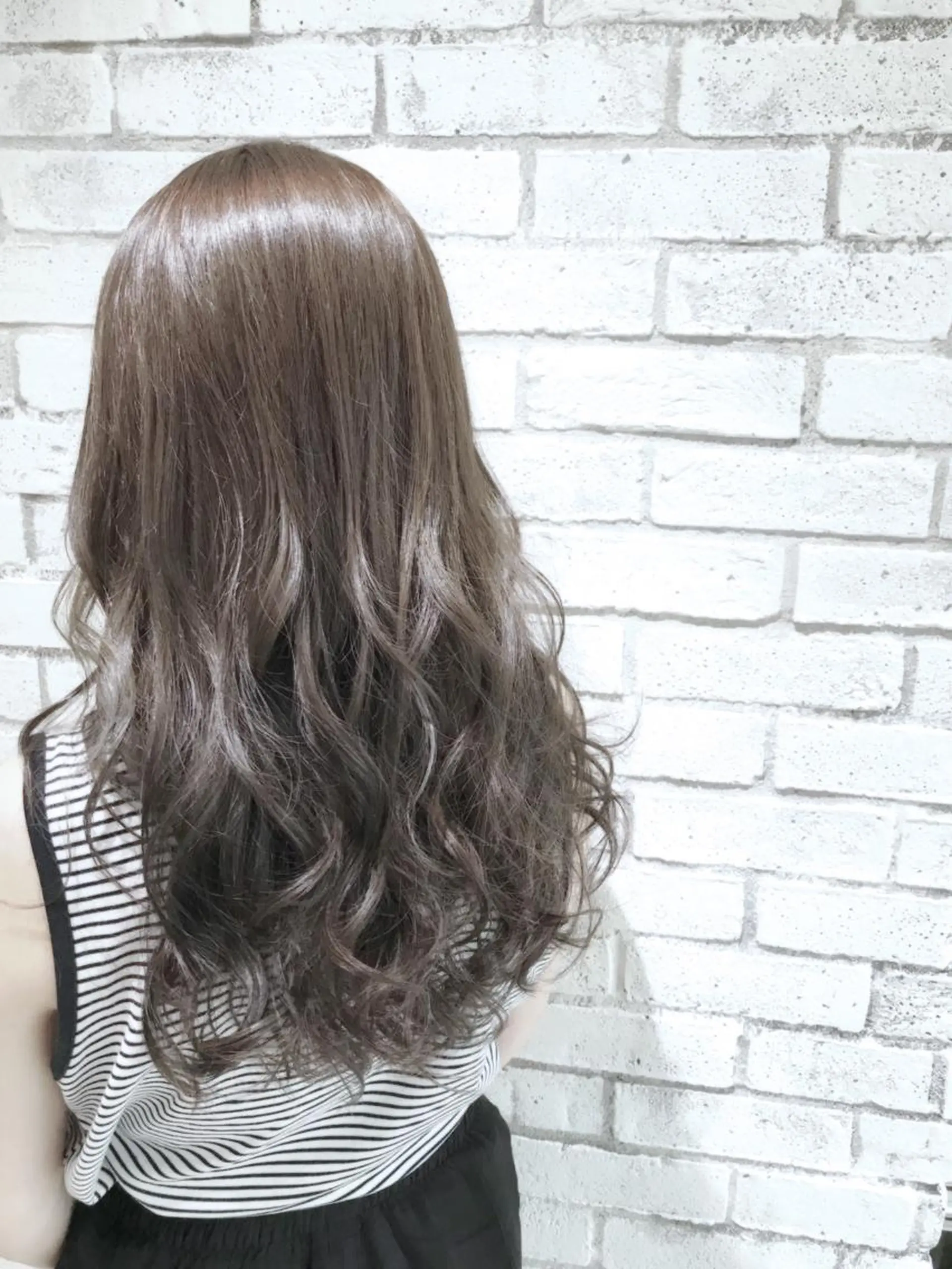 セミロング カラー パーマ ヘアアレンジ メンズ キッズ ネイル マツエク・マツパ バレイヤージュ/ 髪質改善/渡邉悟🌱のヘアスタイル
