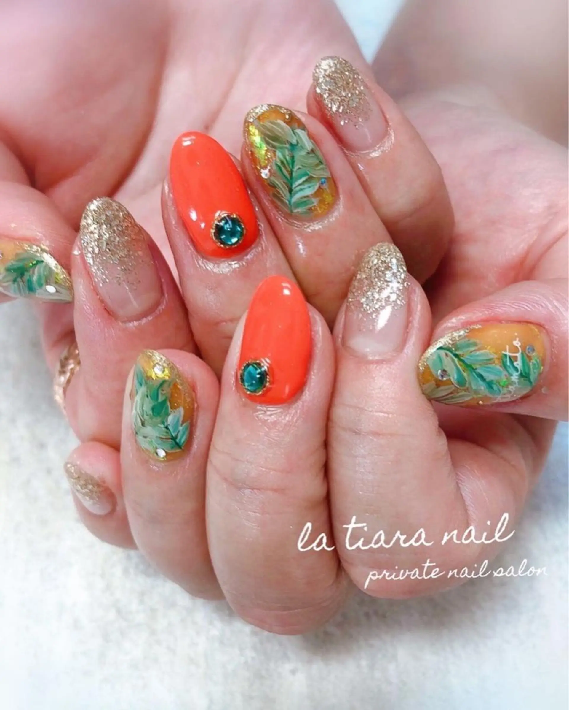 ネイル Blue bird  nailのネイルデザイン