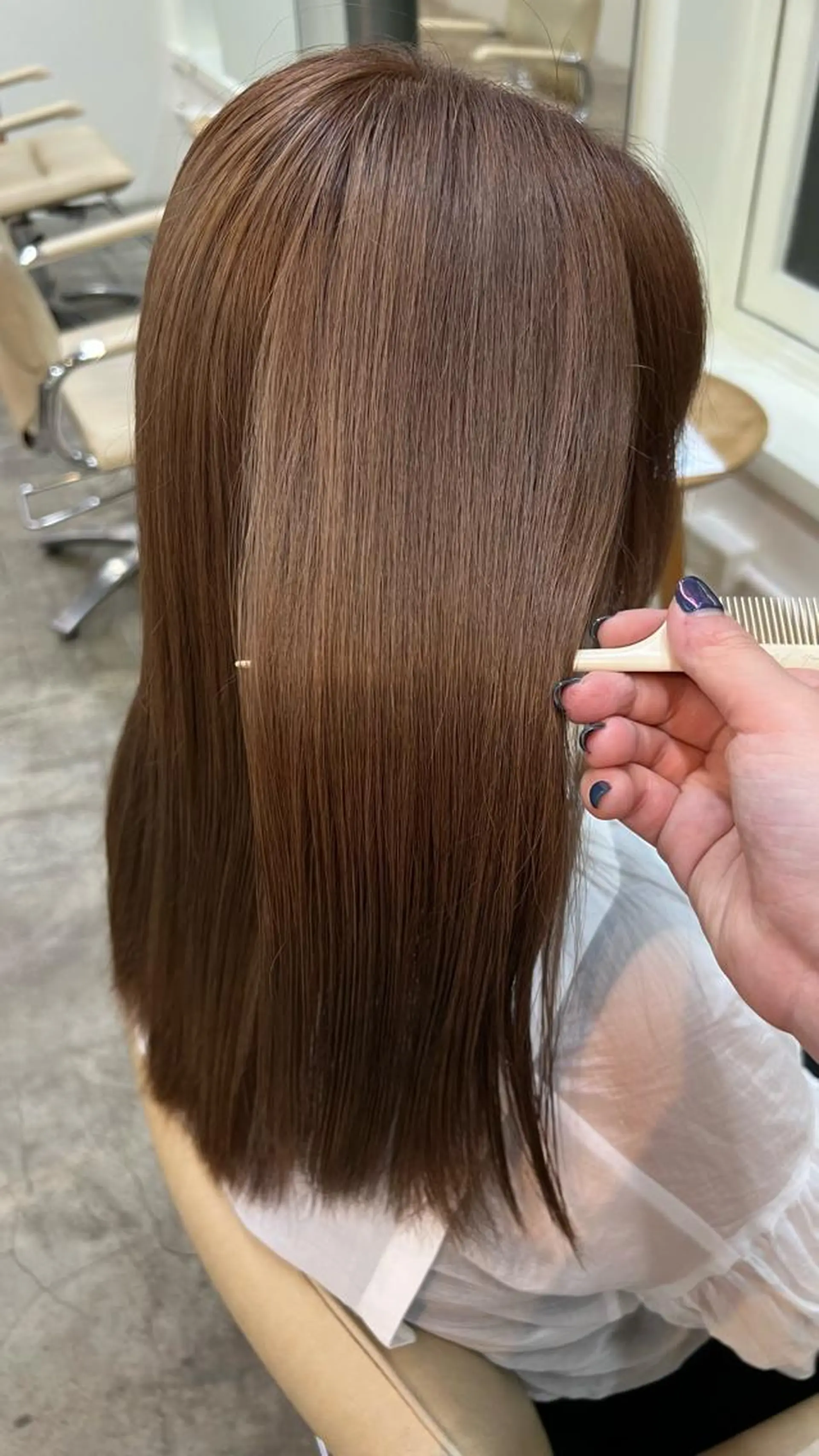 ロング カット MION✂️ 似合わせカットのヘアスタイル