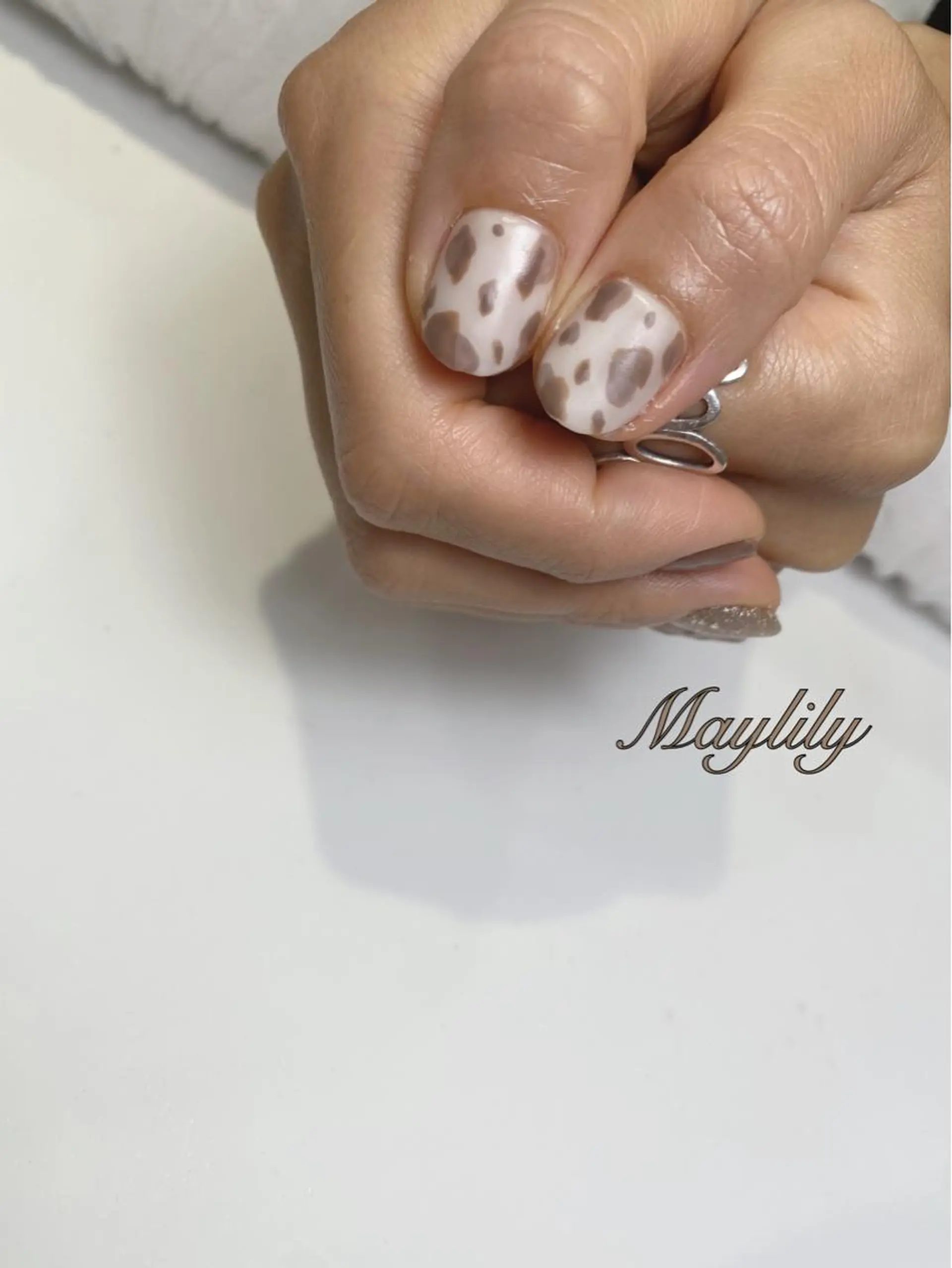 ネイル アニマル柄 ハンドネイル Nail salon Maylilyのネイルデザイン
