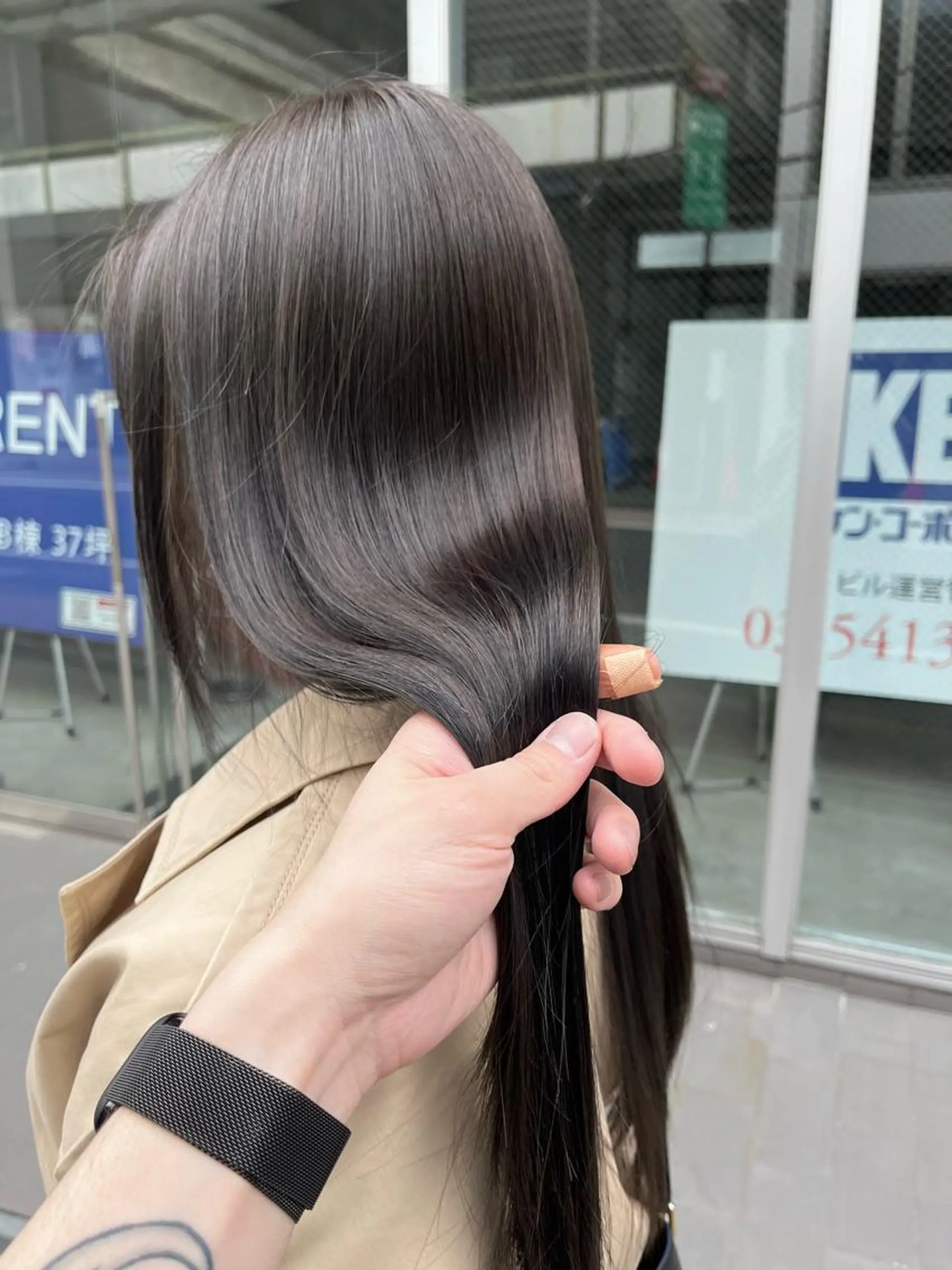 セミロング カラー ボブ& 髪質改善FUMIYAのヘアスタイル