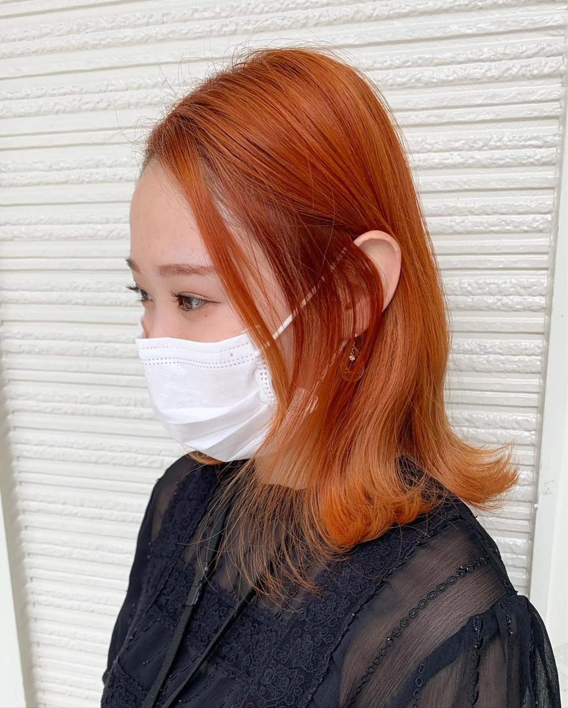 ミディアム カラー Sakairi Yunaのヘアスタイル