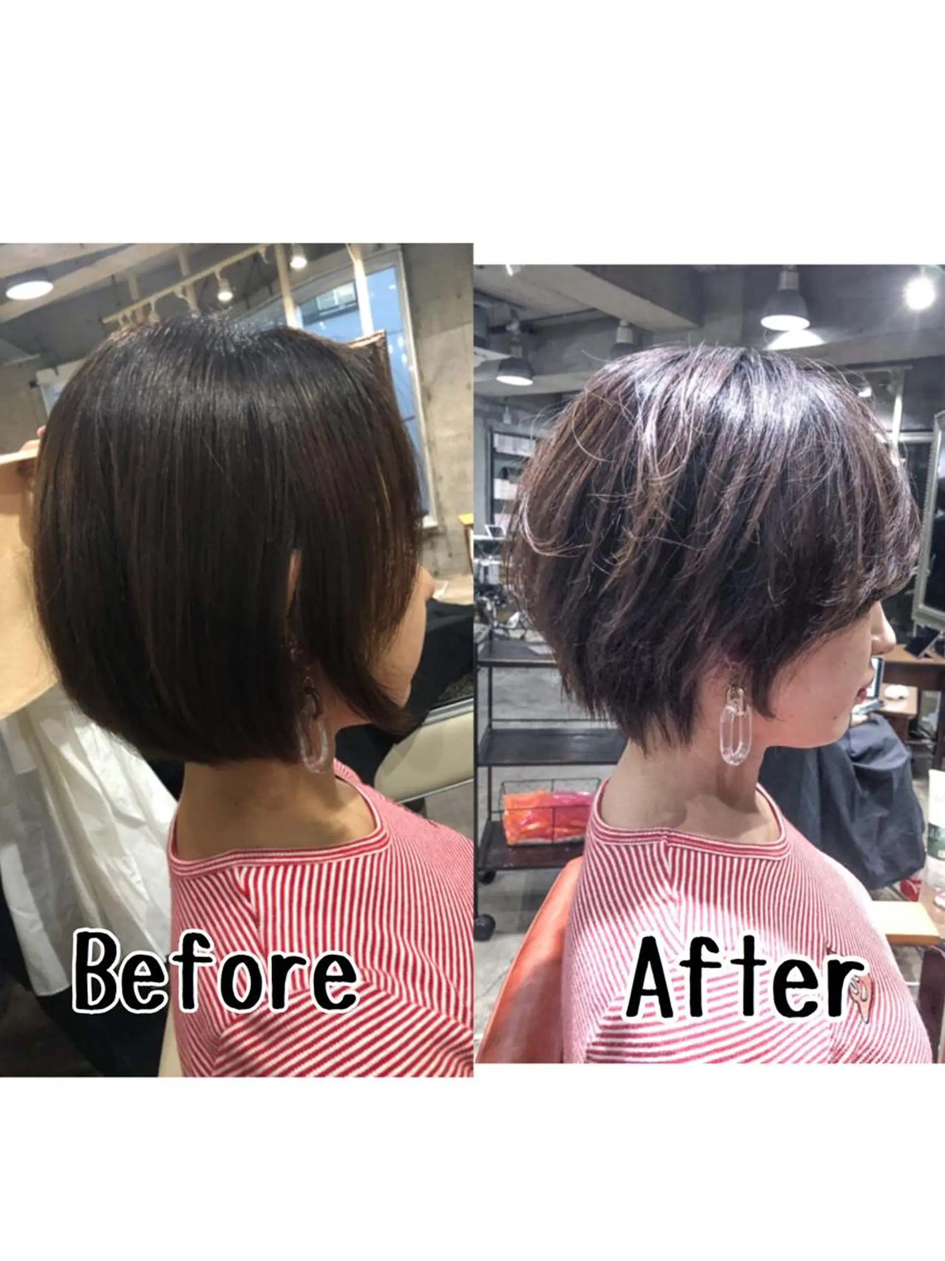 ショート 北條 優輝のヘアスタイル