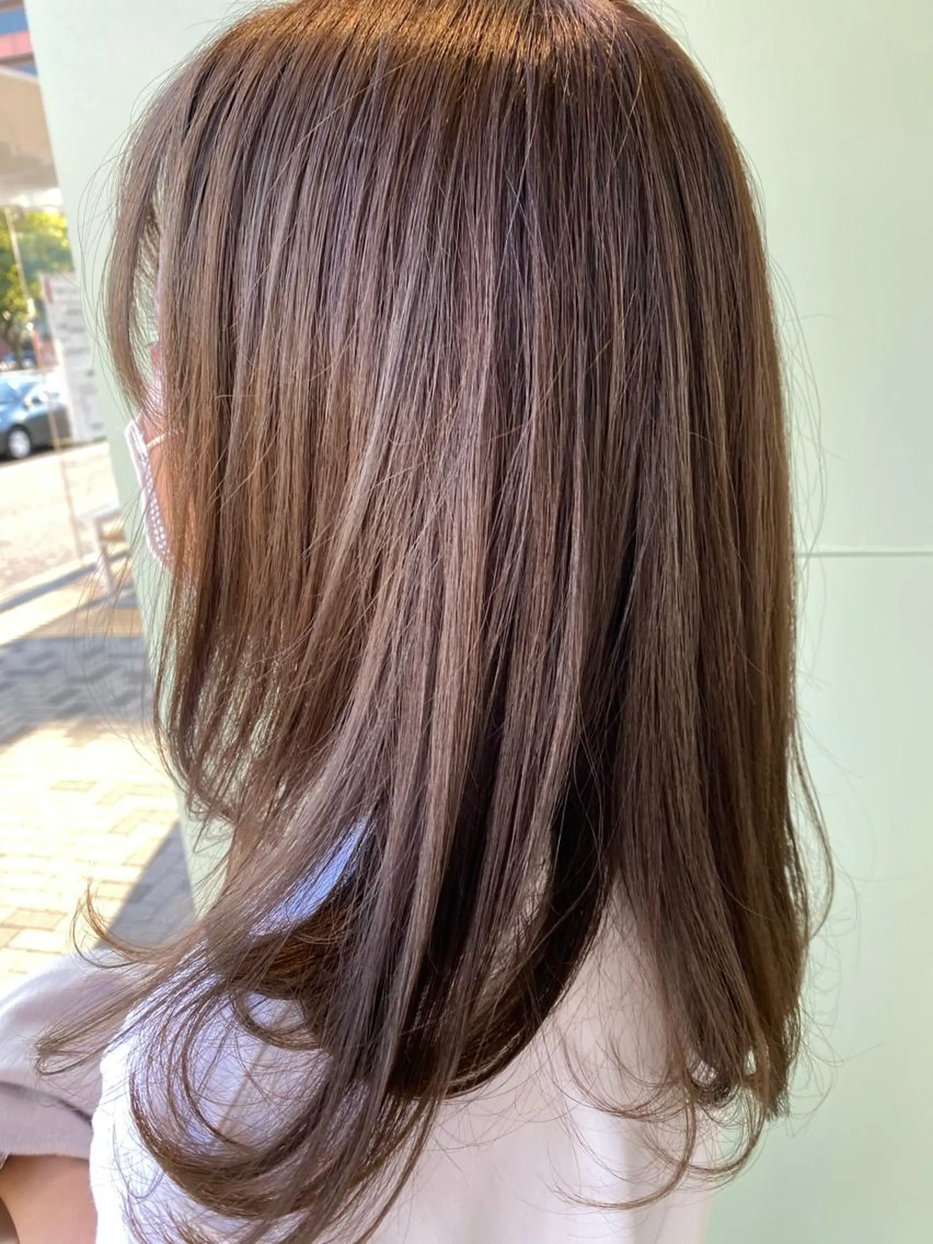 セミロング 吉田 翔太のヘアスタイル