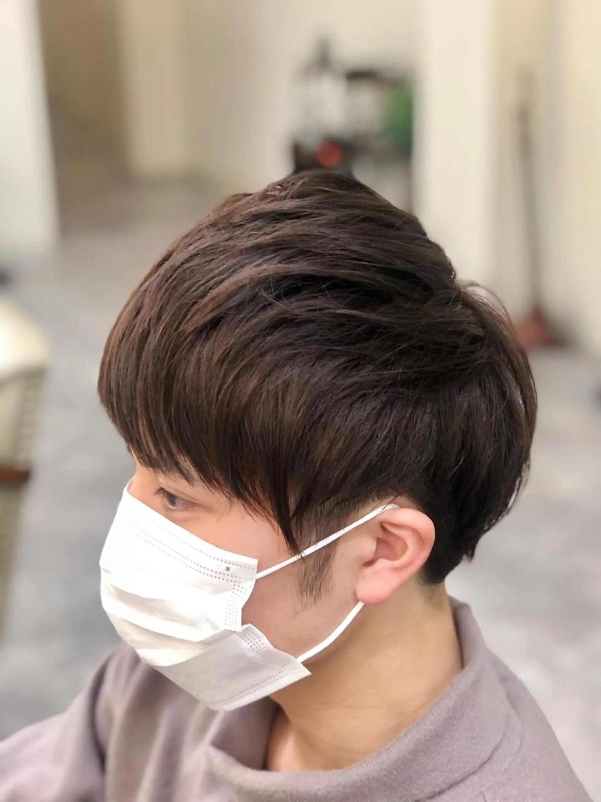 メンズ マッシュ カット H by Real meのヘアスタイル