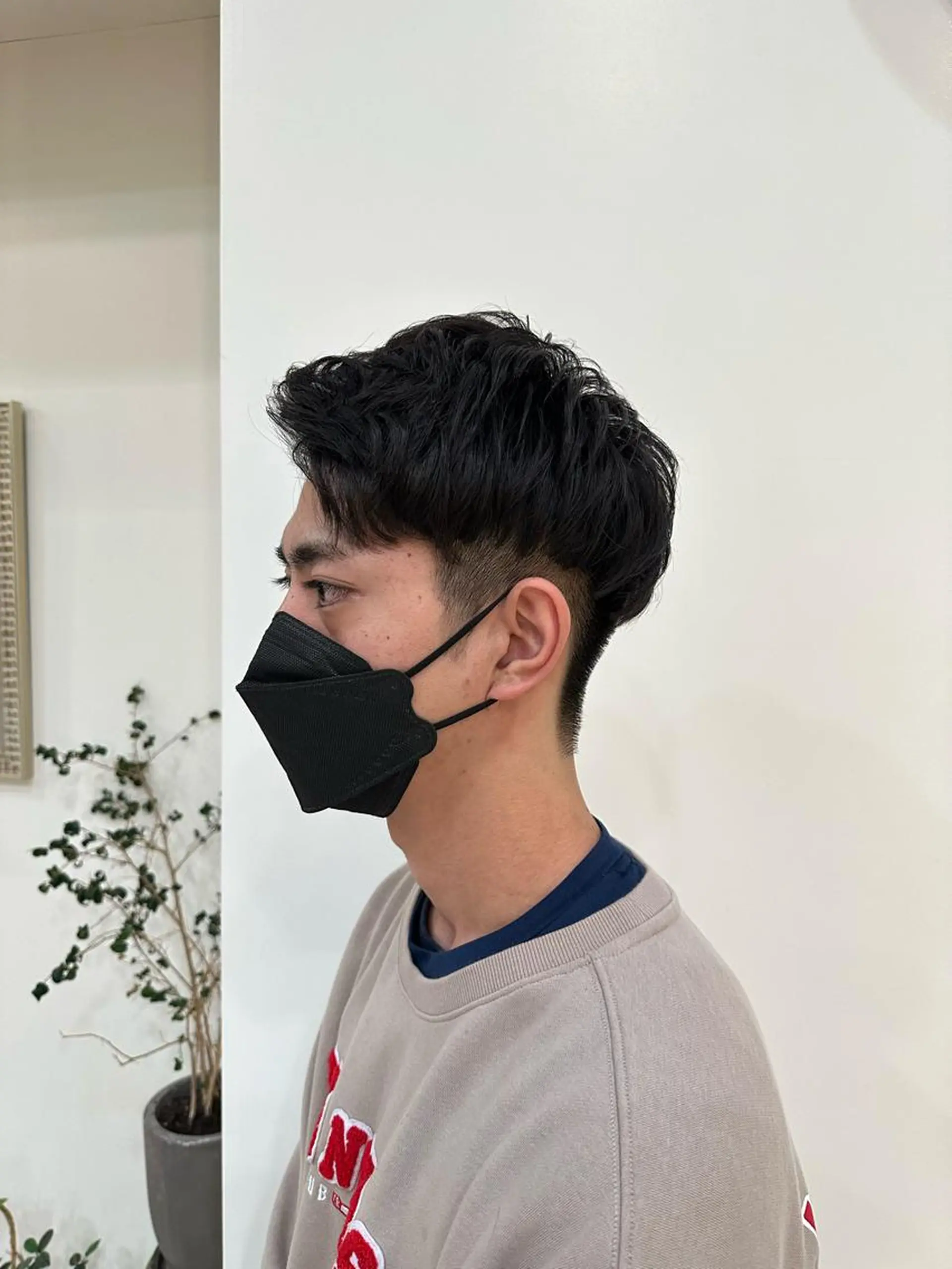 パーマ メンズ 鈴木 レナのヘアスタイル