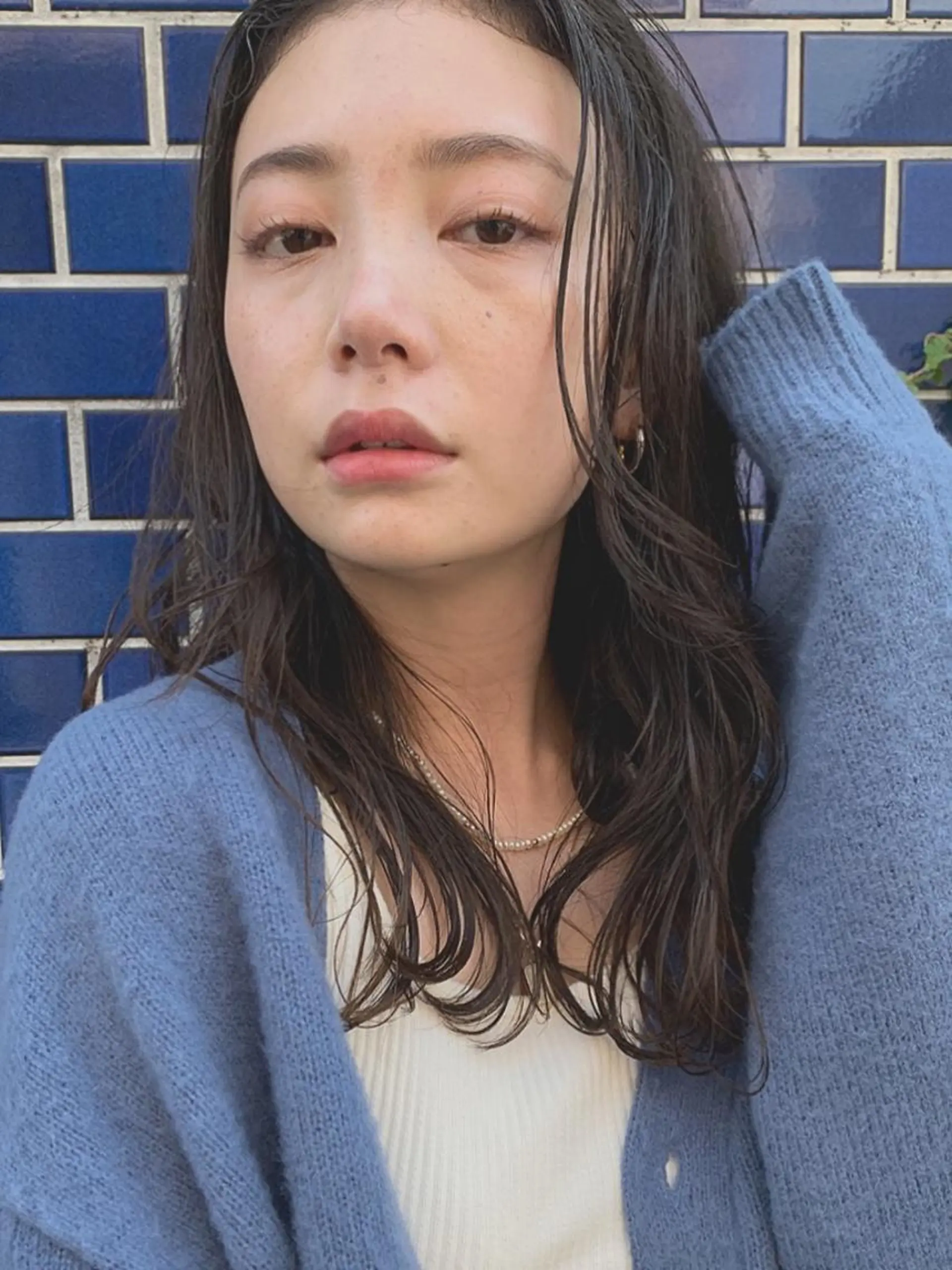 セミロング カット ヘアカラー トリートメント 💈ホリ ダイキ💈のヘアスタイル