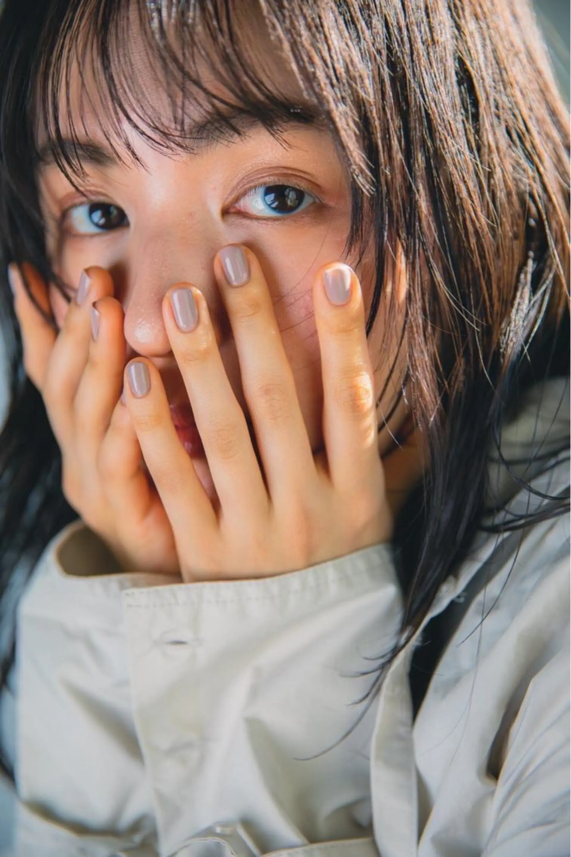 セミロング カラー パーマ ヘアアレンジ ツイストスパイラルパーマ セミロングパーマ バレイヤージュ ブリーチ ケアブリーチ ☀️Luana☀️ 公式/大通のヘアスタイル