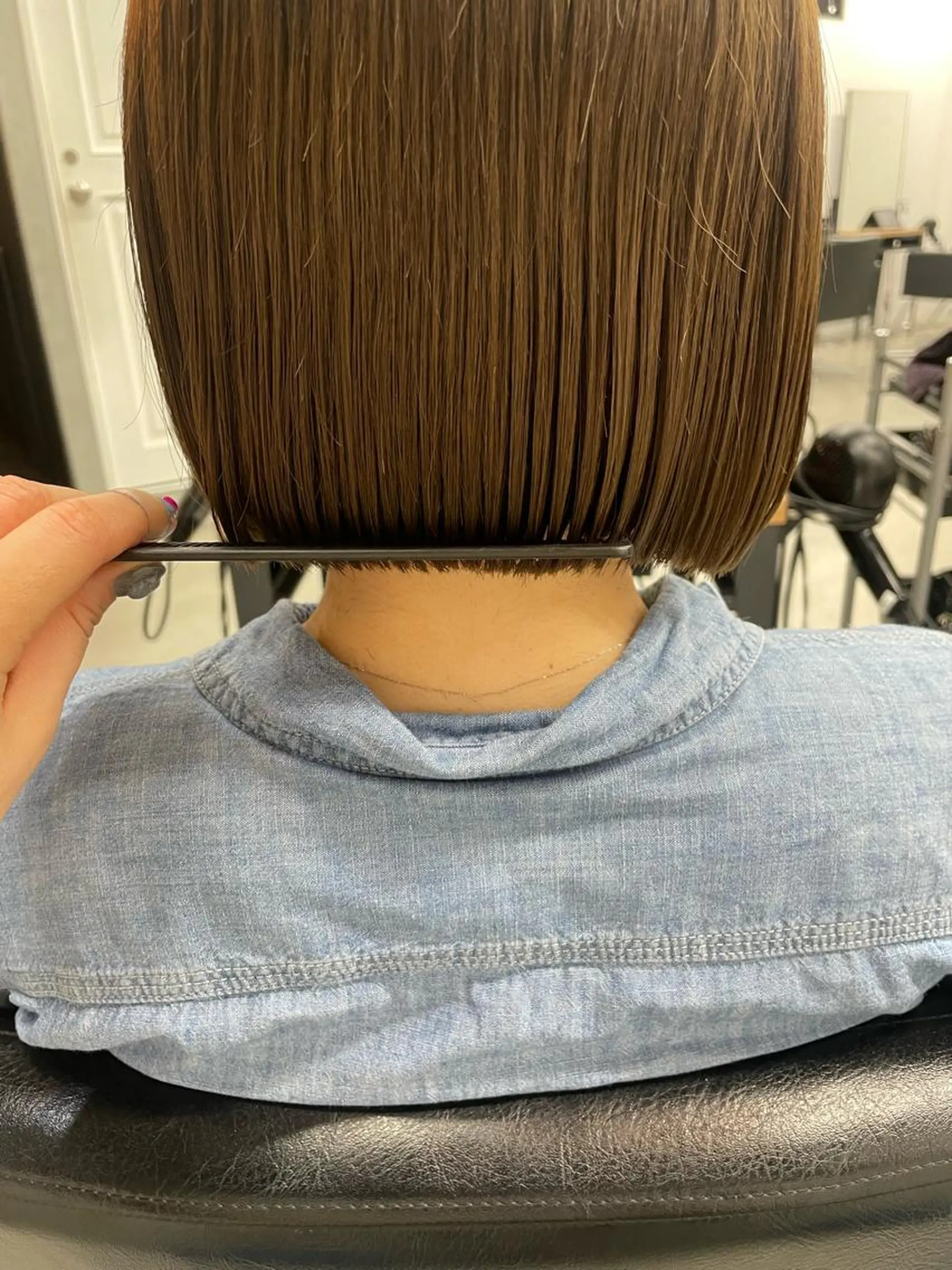 ミディアム Rico / bob/グレージュのヘアスタイル