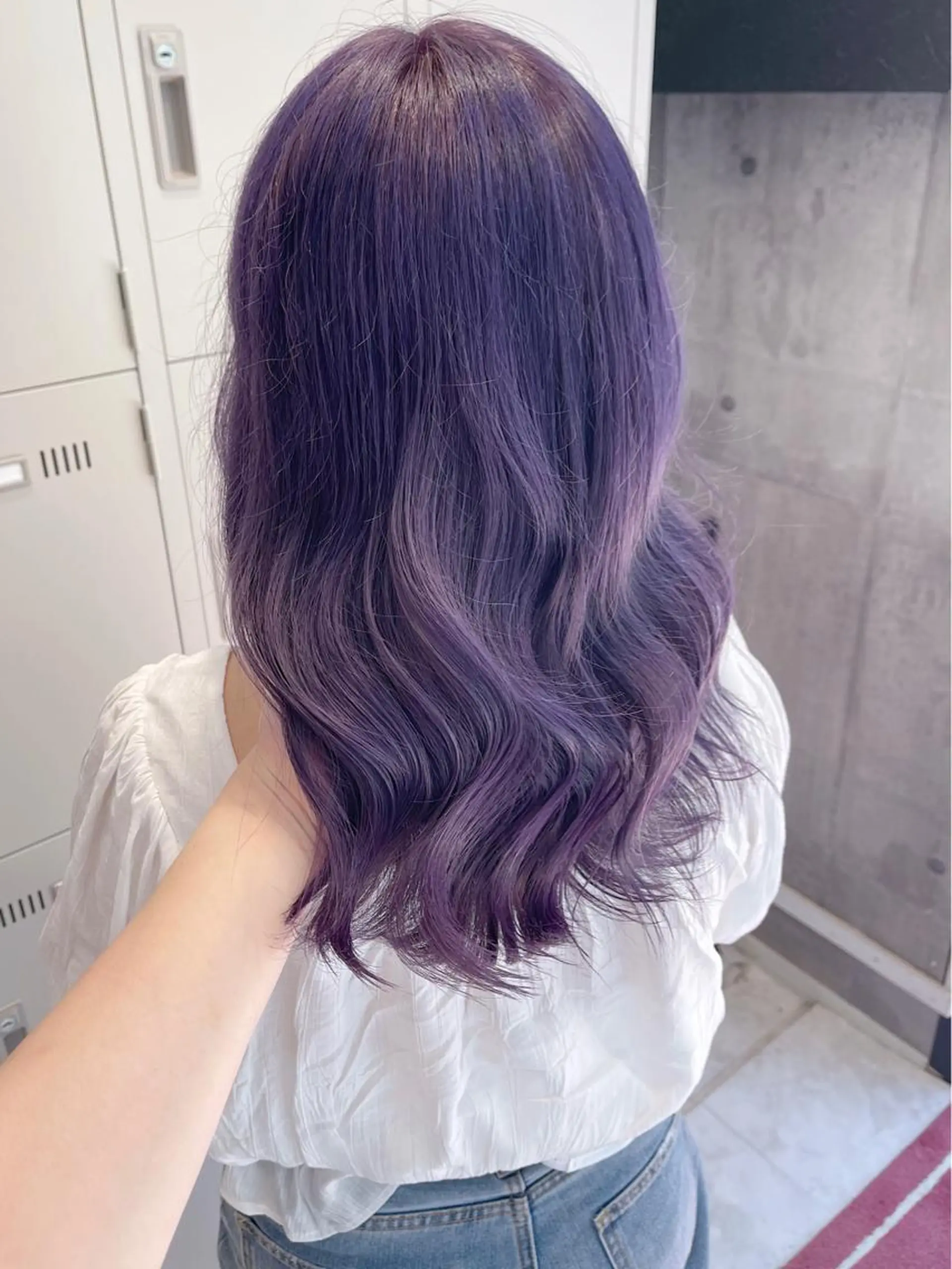 ミディアム カラー パーマ ヘアアレンジ メンズ キッズ ネイル マツエク・マツパ アイブロウ 🎀韓国レイヤー YURINA🎀のヘアスタイル