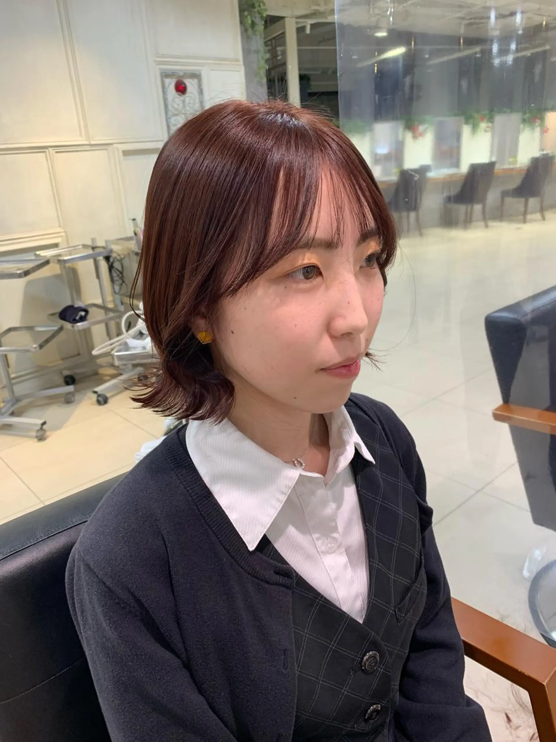 ショート カラー カット ヘアカラー トリートメント 透明感ハイトーン🦄 キラ🌈のヘアスタイル