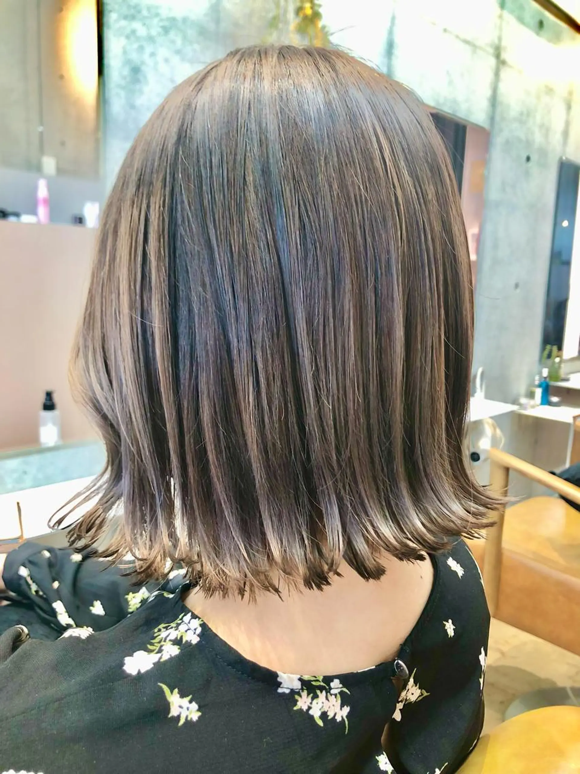 ショート カラー カコ/レイヤーカット ヘアアレンジのヘアスタイル