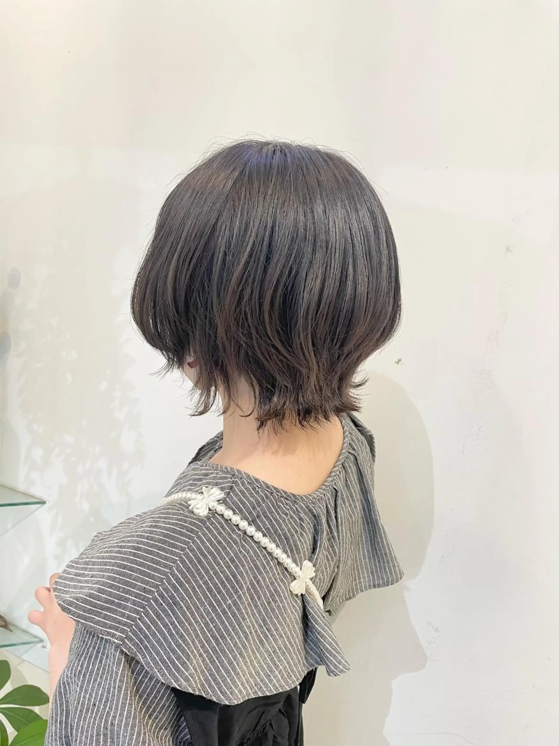 ショート 髪質改善カラー🤍 エクステ✨君島由実子のヘアスタイル