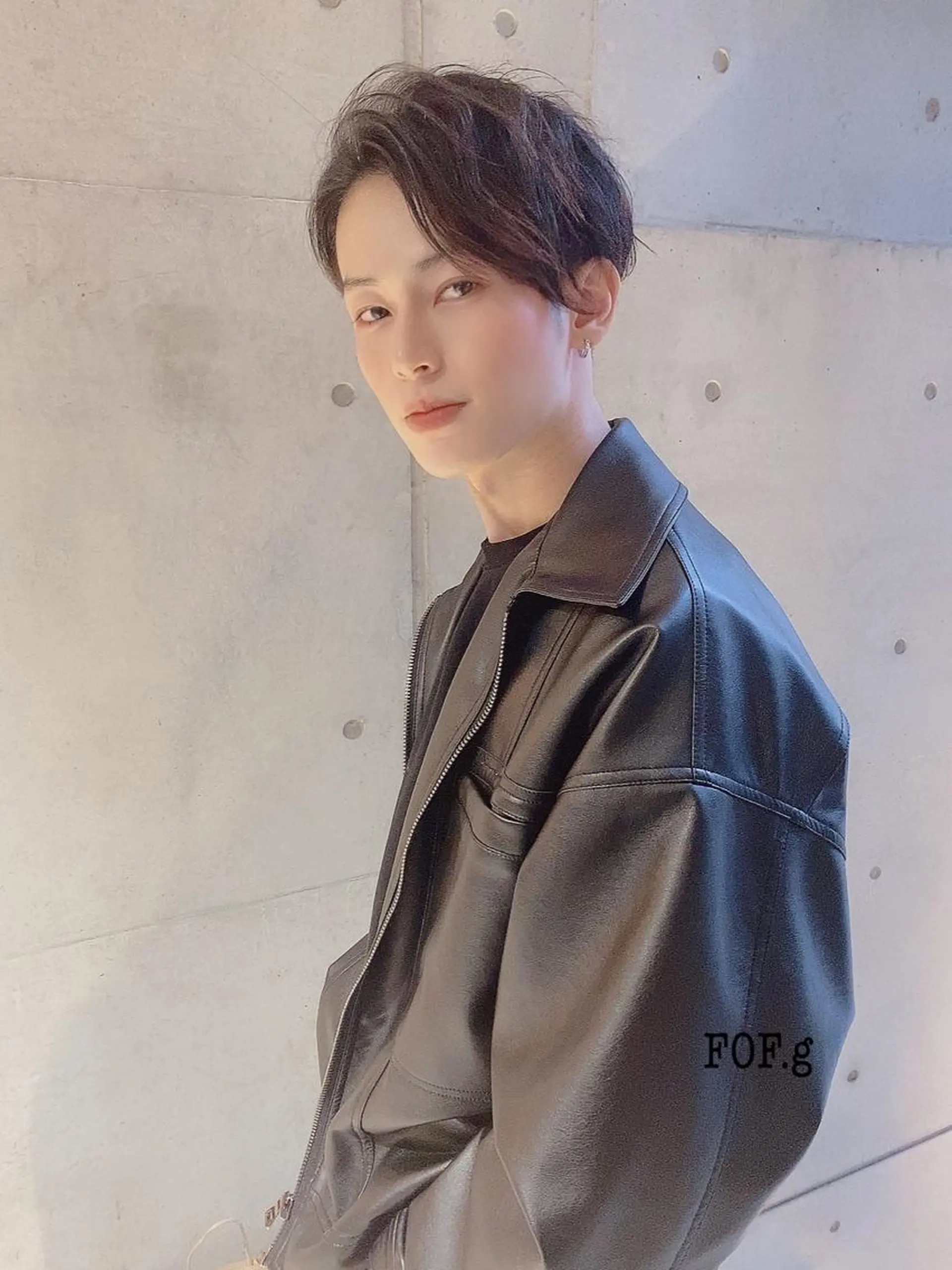 ショート メンズ メンズパーマ外屋敷 航のヘアスタイル