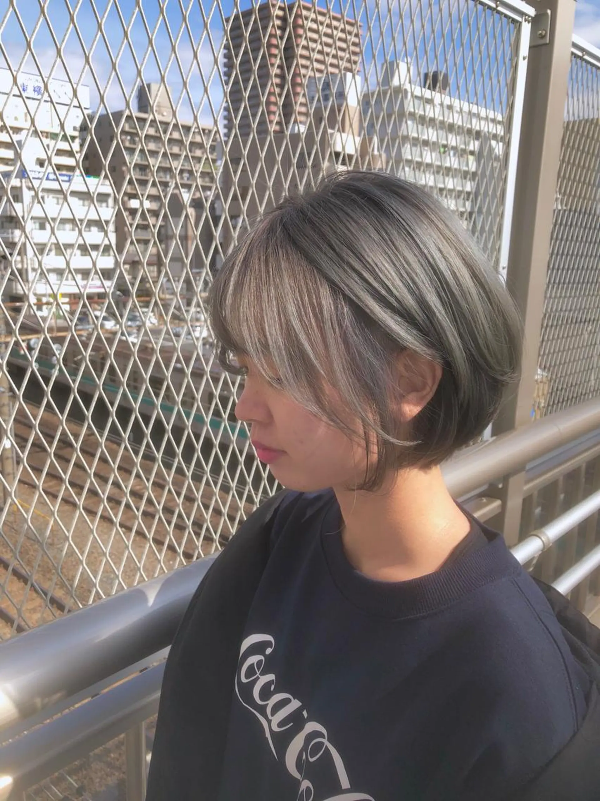 ショート カラーアンドケアリタ kitamuuuのヘアスタイル