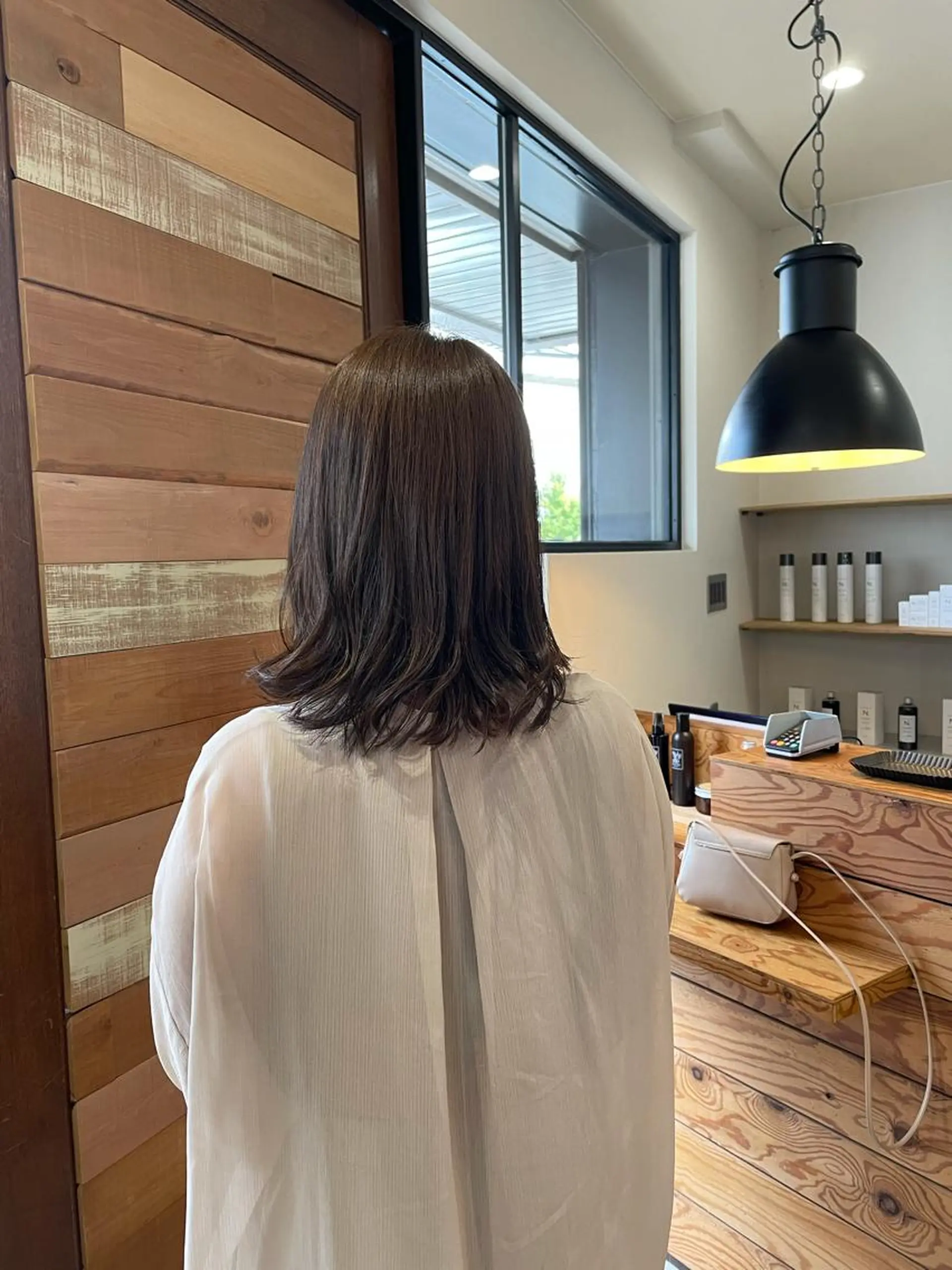 ミディアム 福村 拓也のヘアスタイル