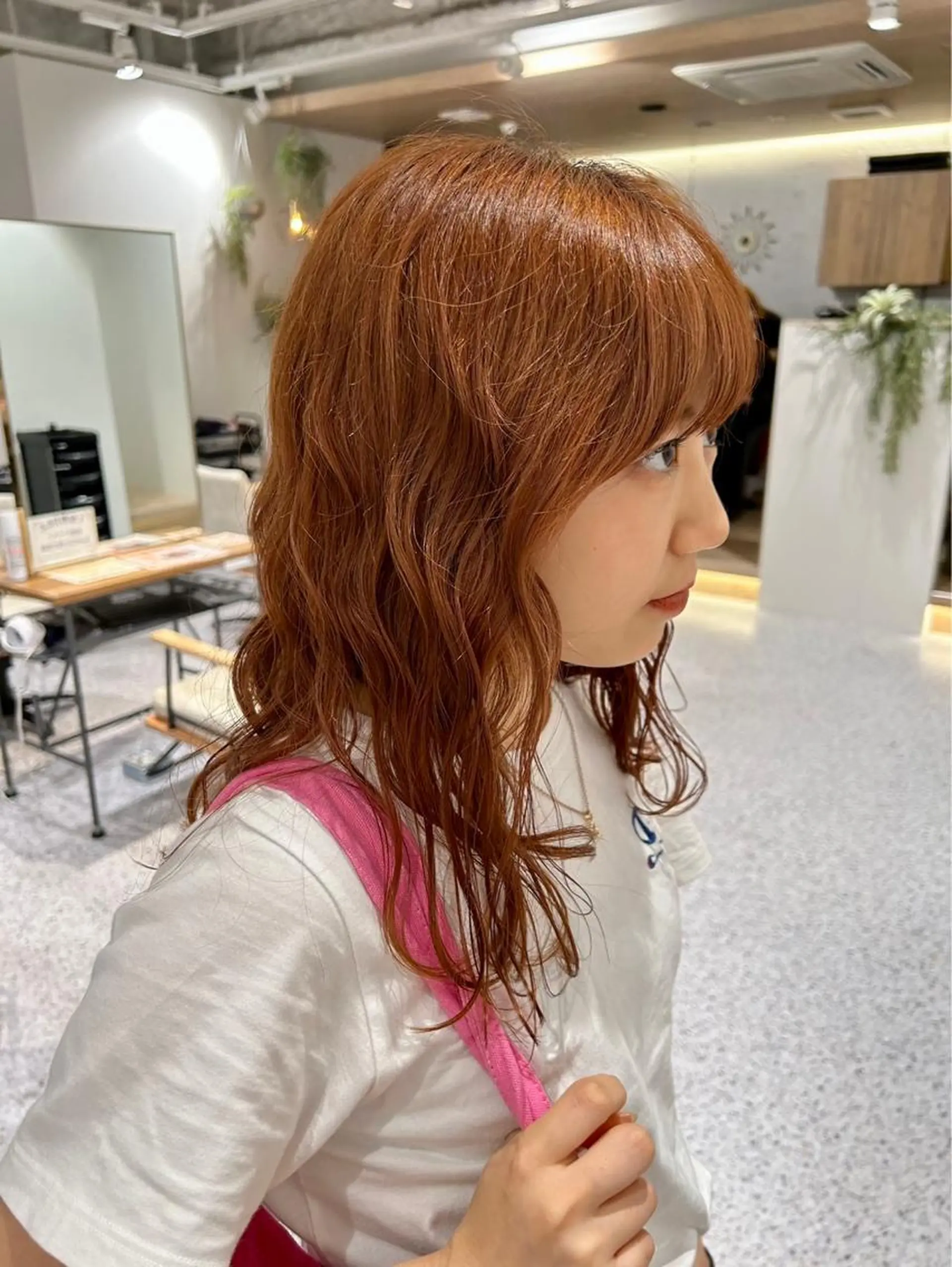 セミロング セミロングパーマ hair&eye🎀 /momoKaのヘアスタイル