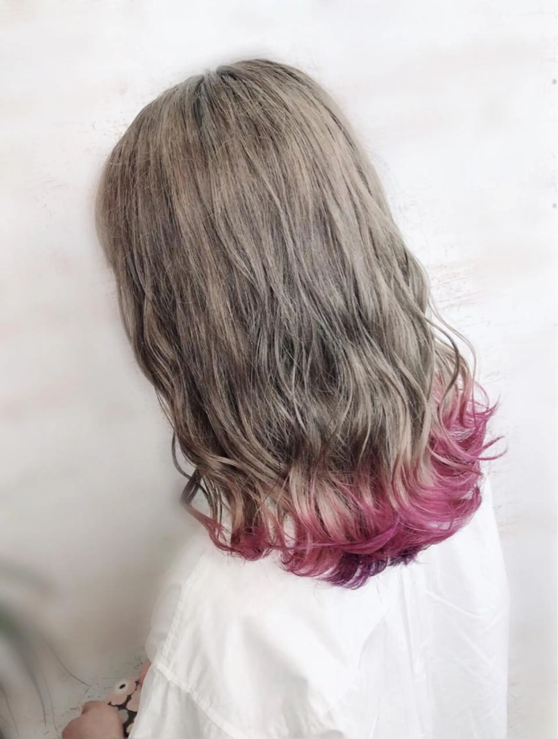 ロング カラー ケアブリーチ /髪質 改善/古橋圭史郎のヘアスタイル