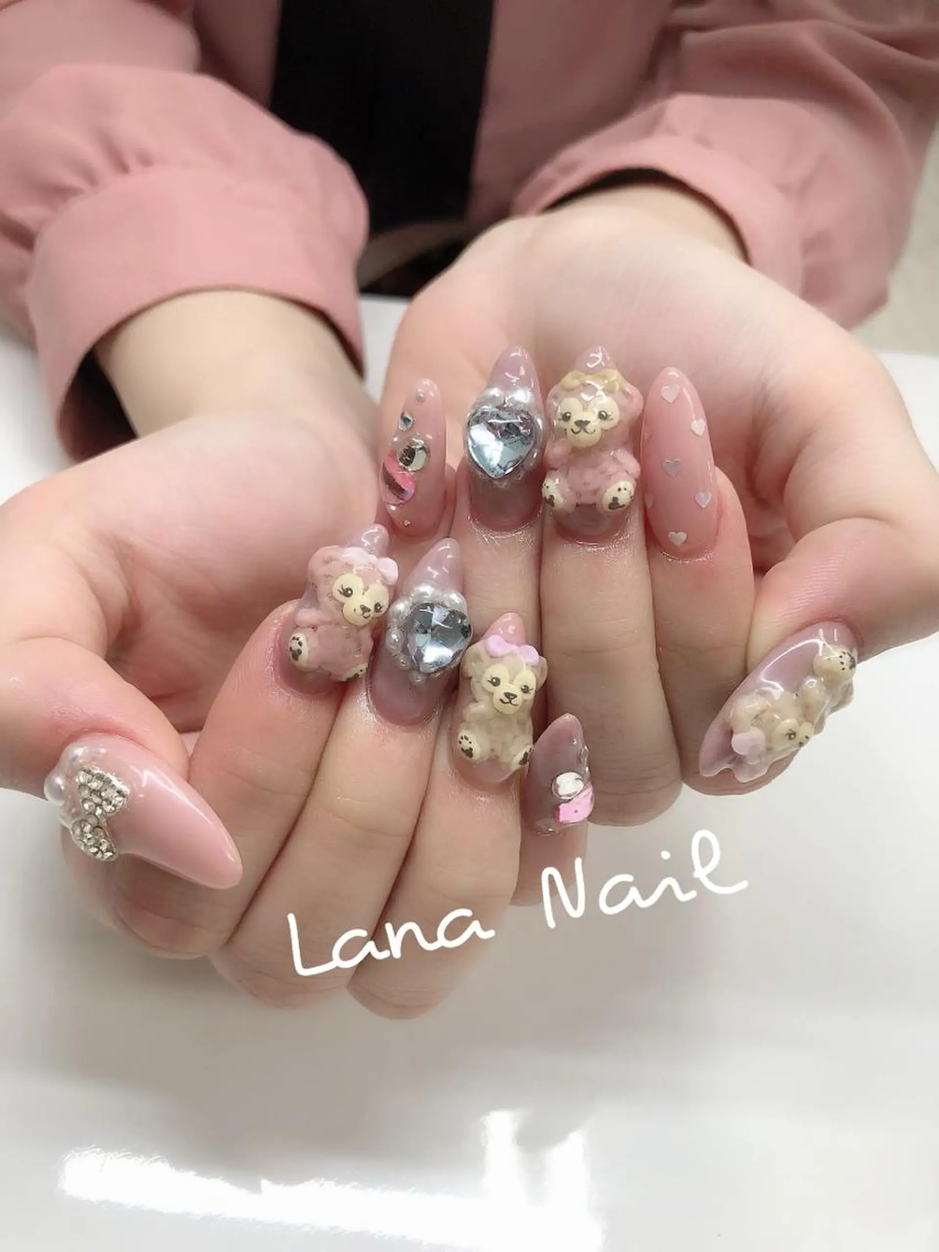 ネイル スカルプネイル Lana Nailのネイルデザイン