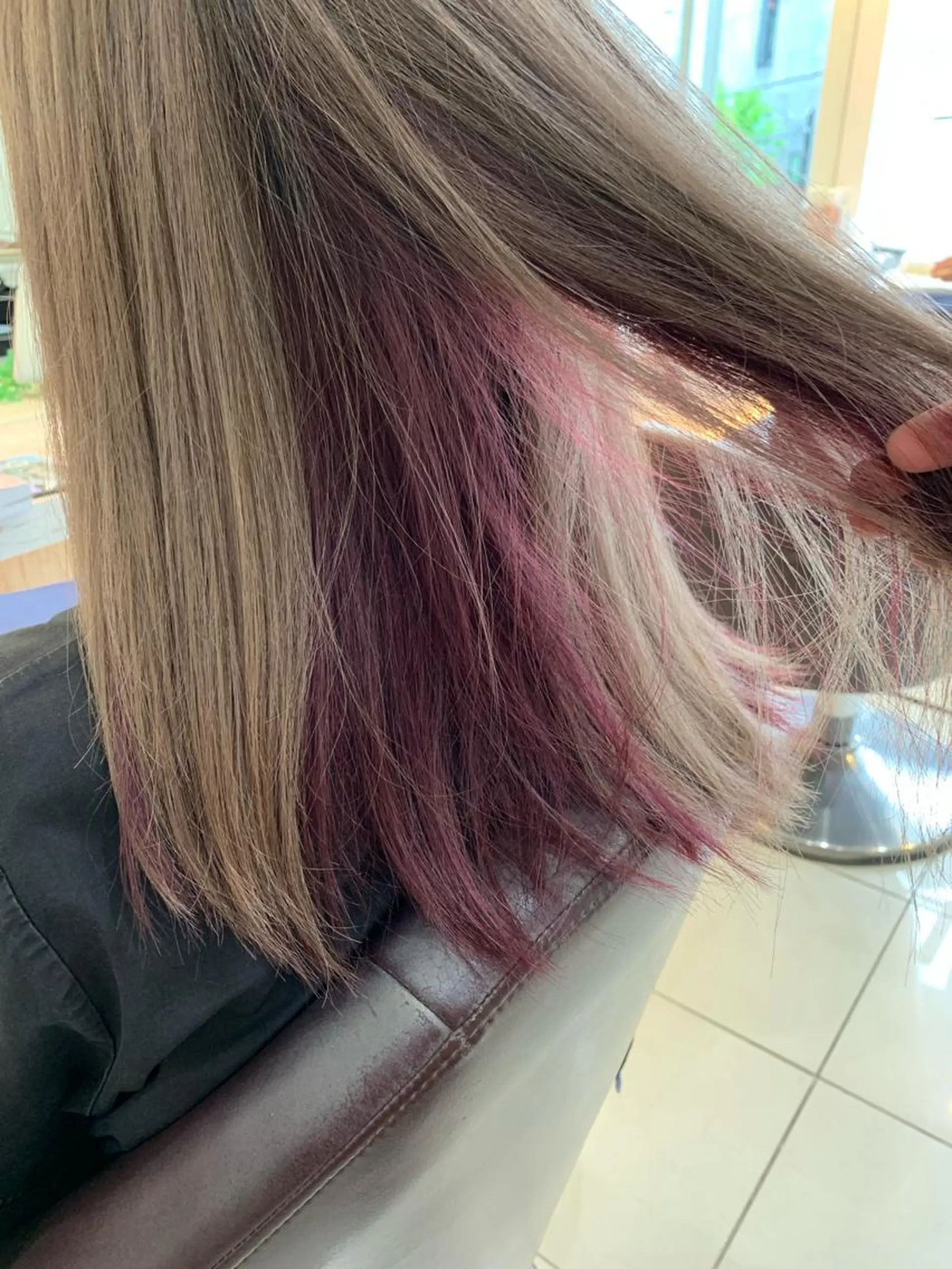 カラー なかの たくみのヘアスタイル