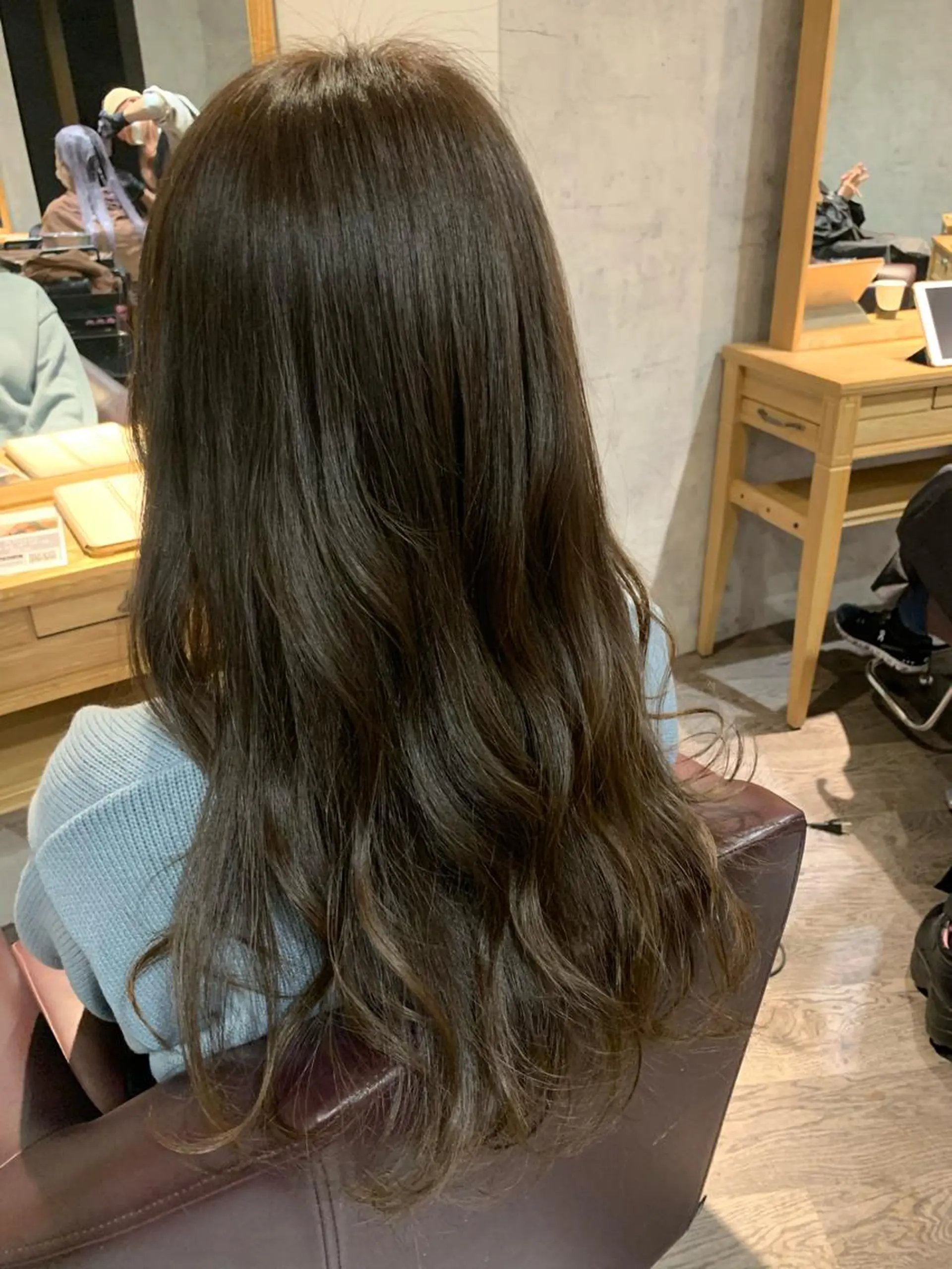 ロング 中川歩 髪質改善 ツヤカラー【横浜】のヘアスタイル