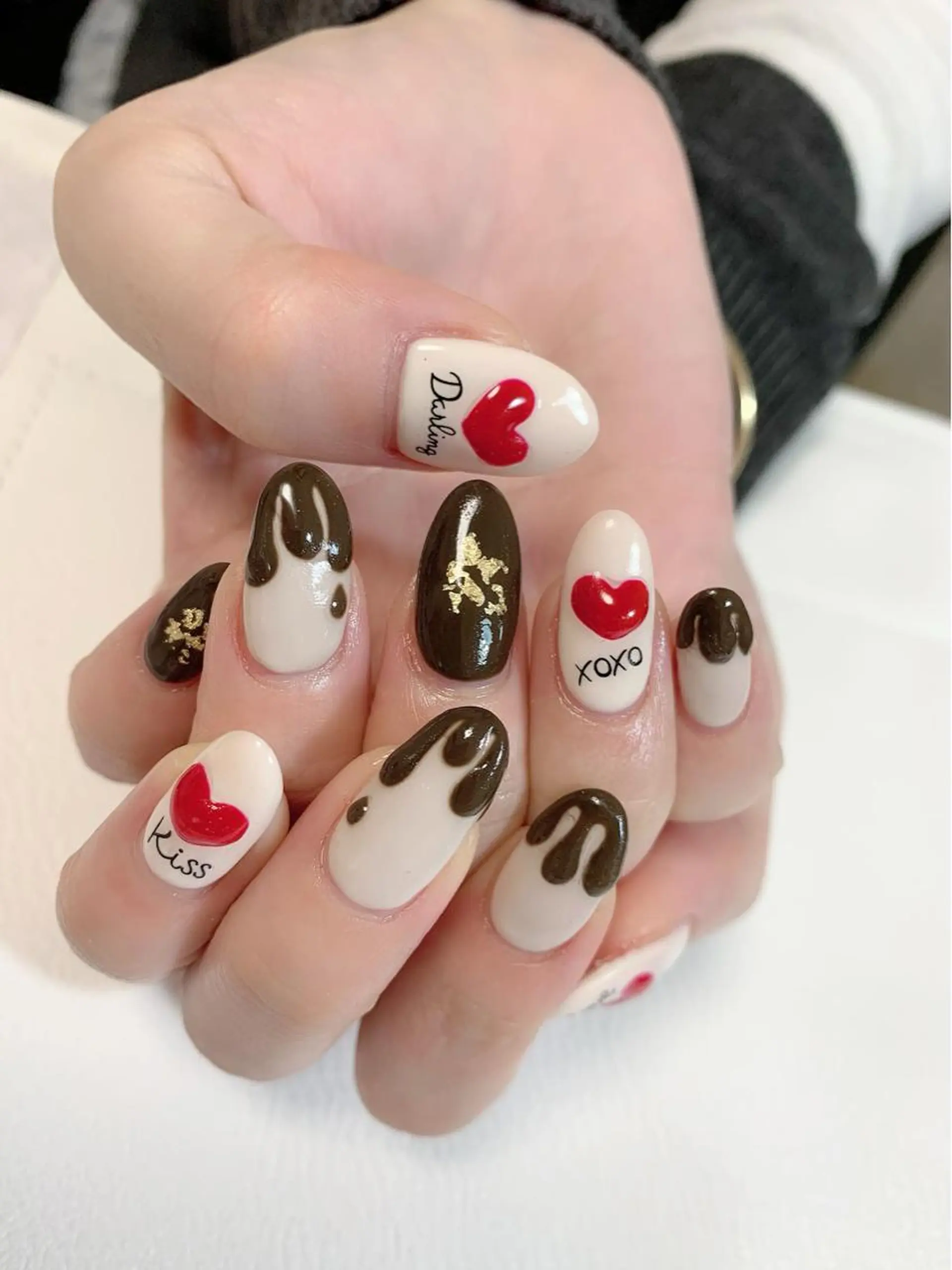 ロング nailアクイール morishitaのネイルデザイン