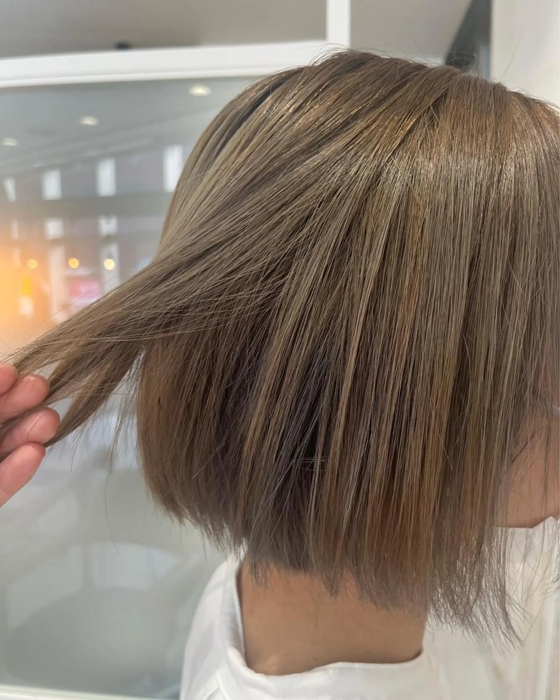 ショート ベージュカラー/ いぢちるみのヘアスタイル