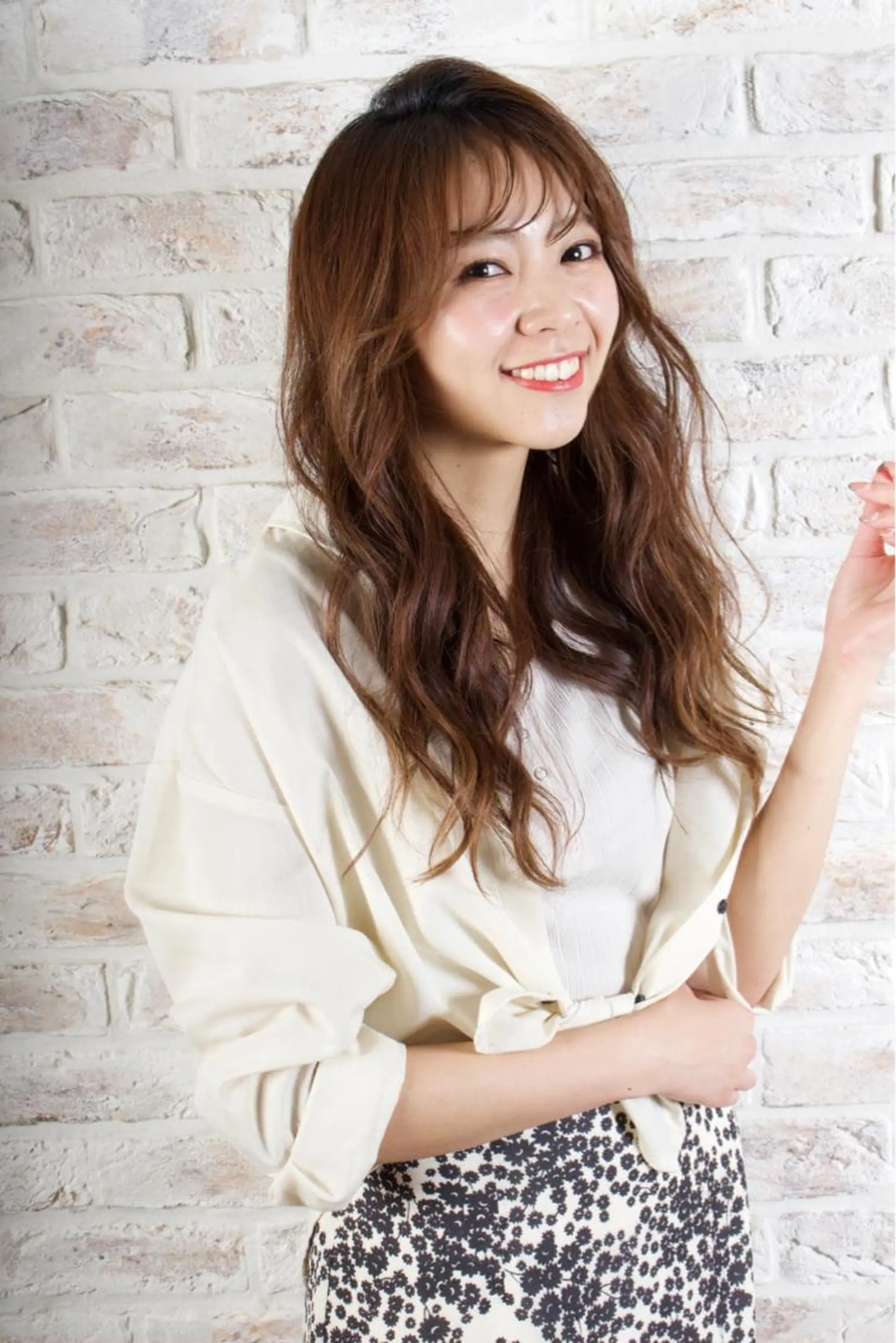 ロング カラー ベージュカラー モテ髪🎀aoi/ ヘアメ/カラー/池袋のヘアスタイル