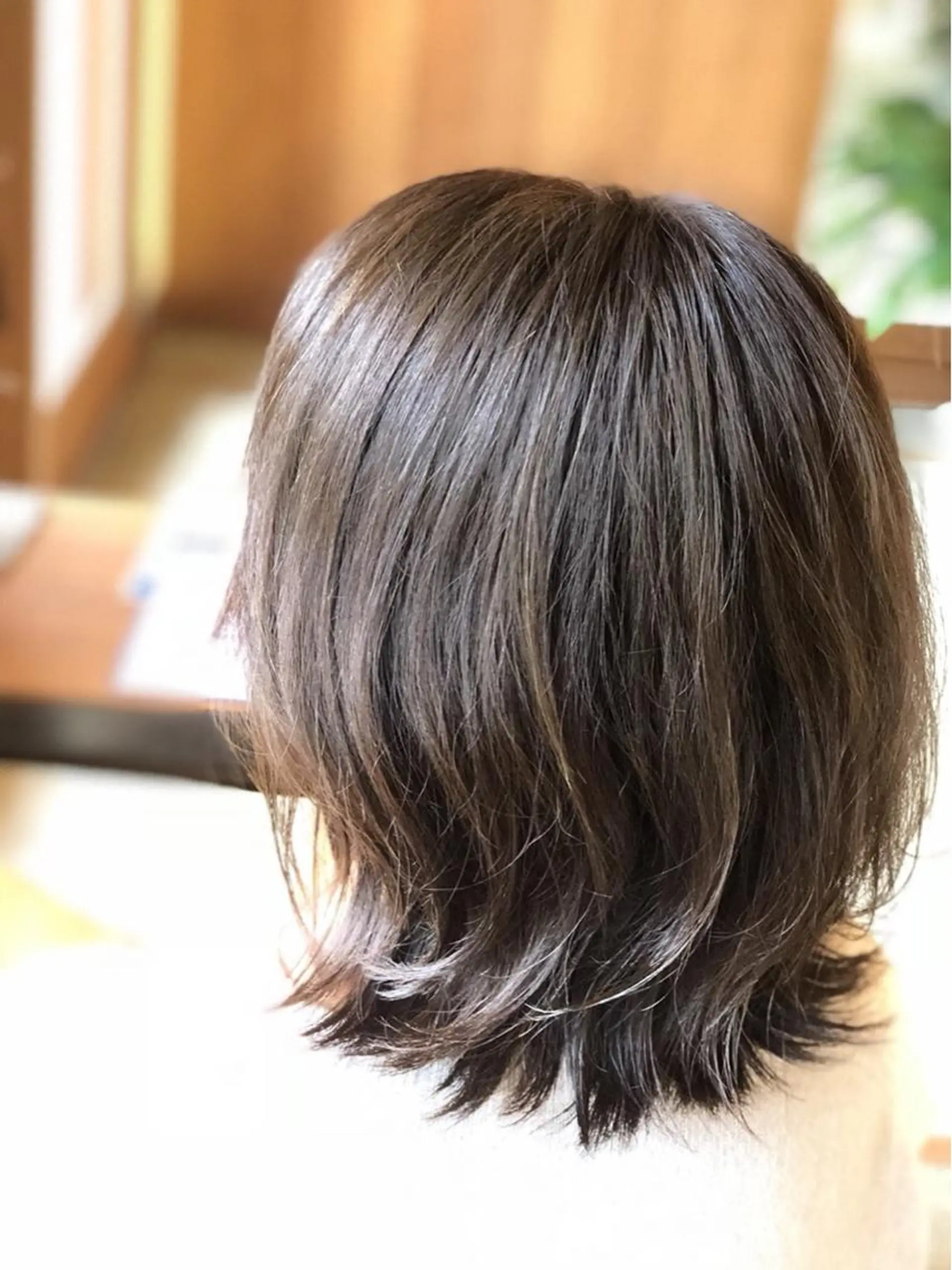 セミロング ハイライト chill out 南塚口本店のヘアスタイル