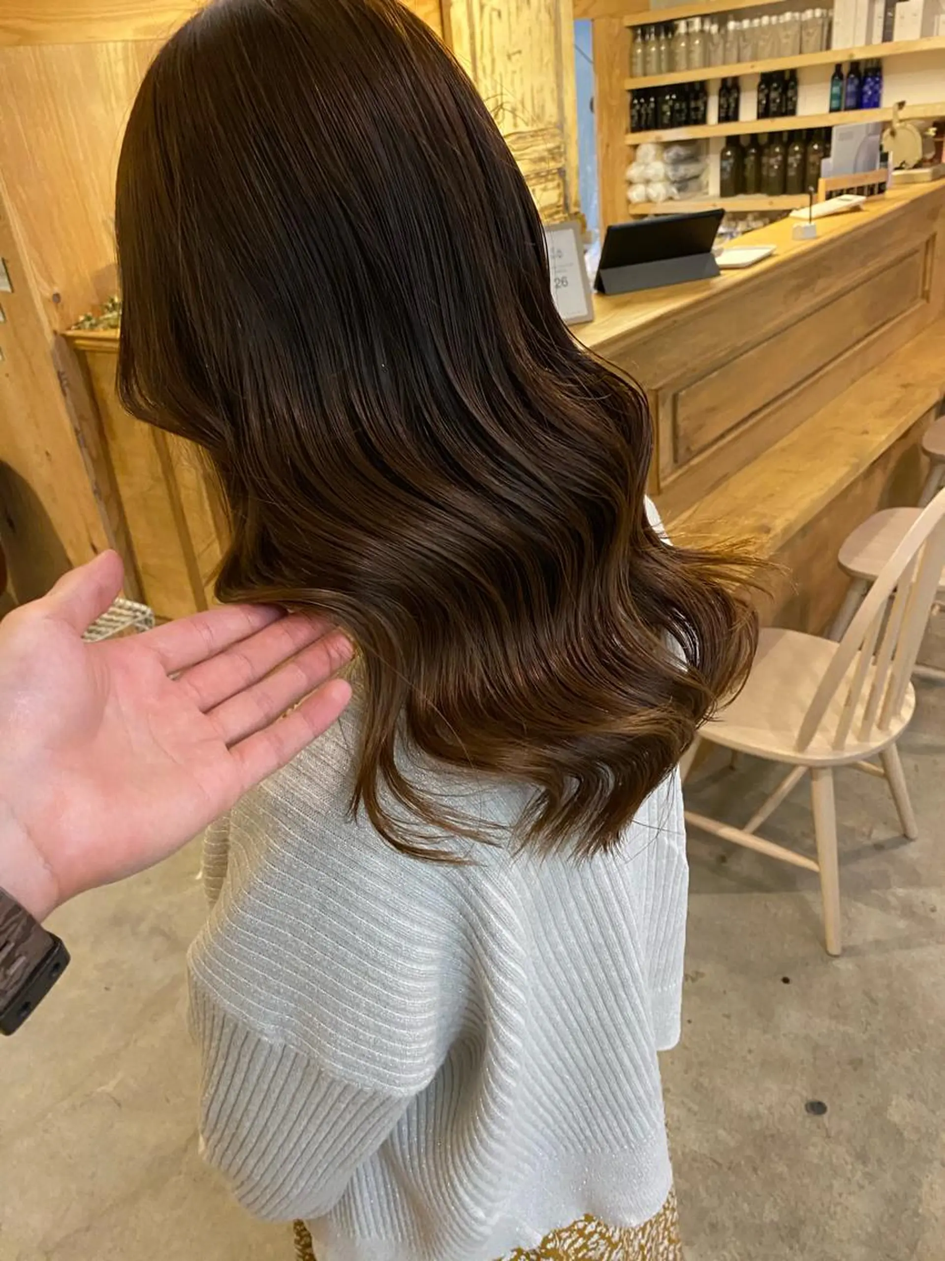 セミロング 佐藤 寛朗のヘアスタイル