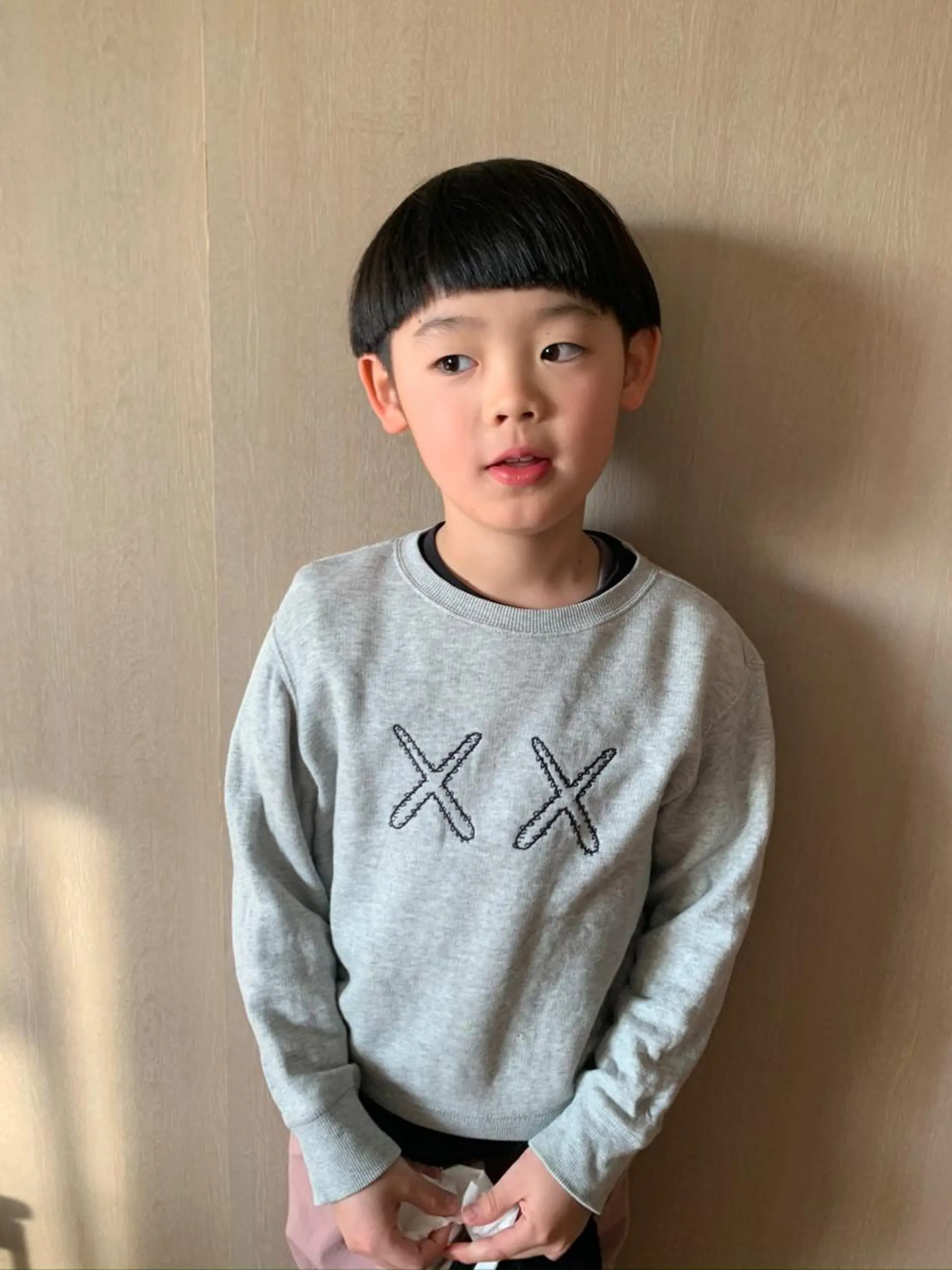 ショート メンズ キッズ ツーブロック カット トータルビューティー K:R鶴川のヘアスタイル